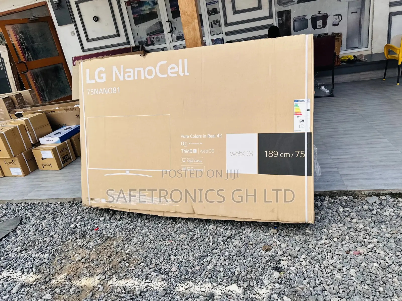  Lg Smart Quality LED Glossy 75 Inches Nano81 UHD Tv 