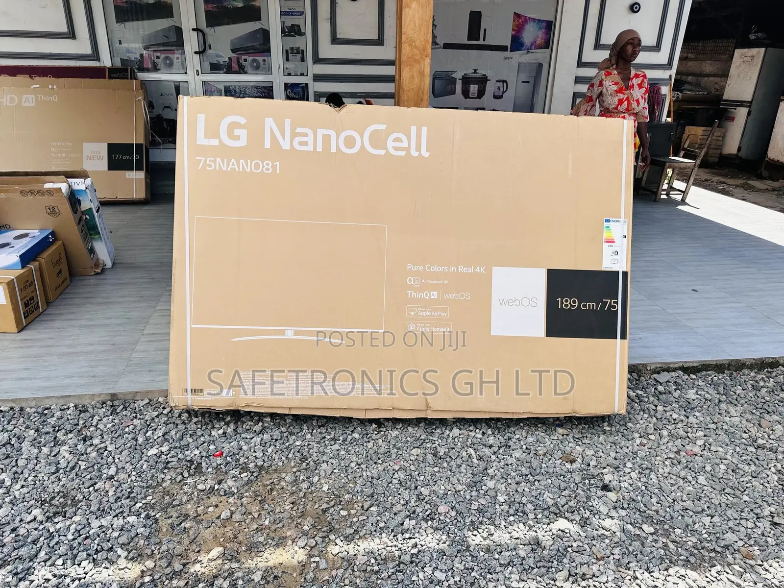 Nano81 LED Glossy Lg Smart UHD Ultra 75 Inches Crystal Tv
