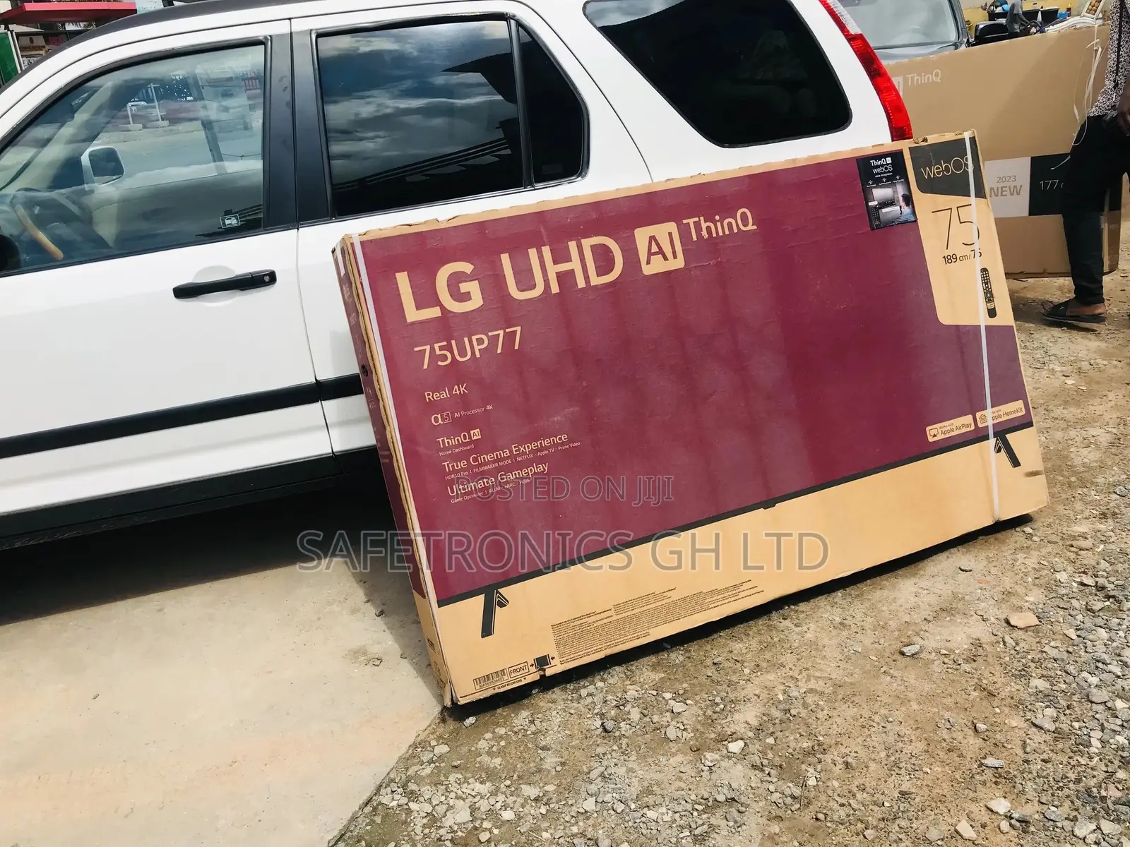 UHD Ultra Lg UP77 75 Inches Glossy LED Smart Crystal Tv 
