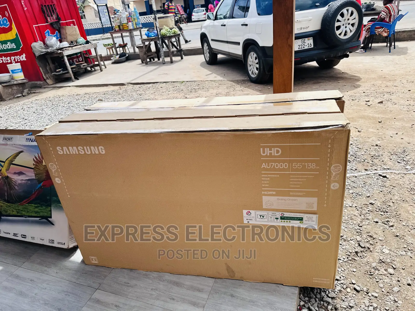 Immersive Yourself With Uhd Smart Samsung 55”Bu8000