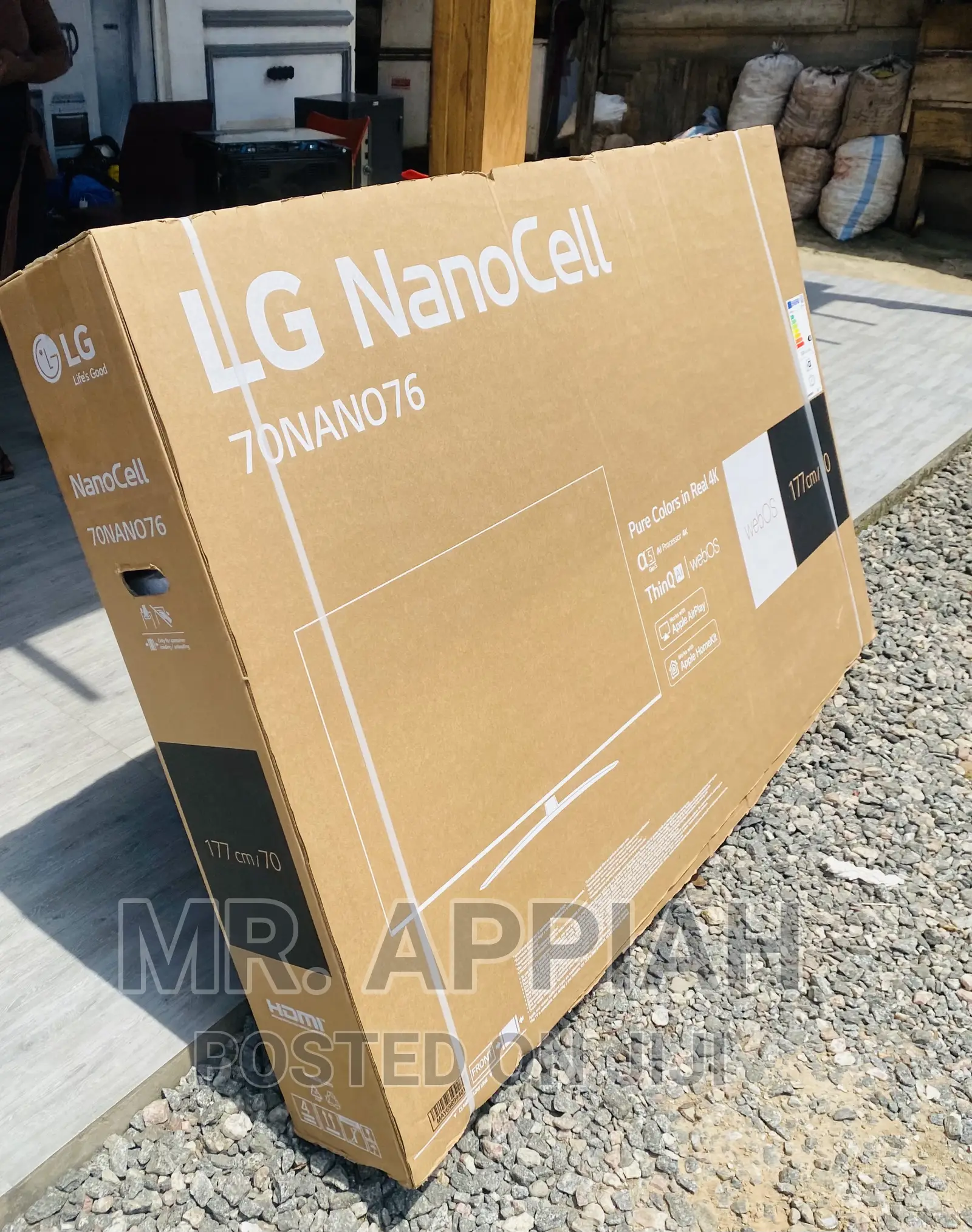 Quality LG 70 Inch 70NANO763 Nanocell Smart Tv(Black) 
