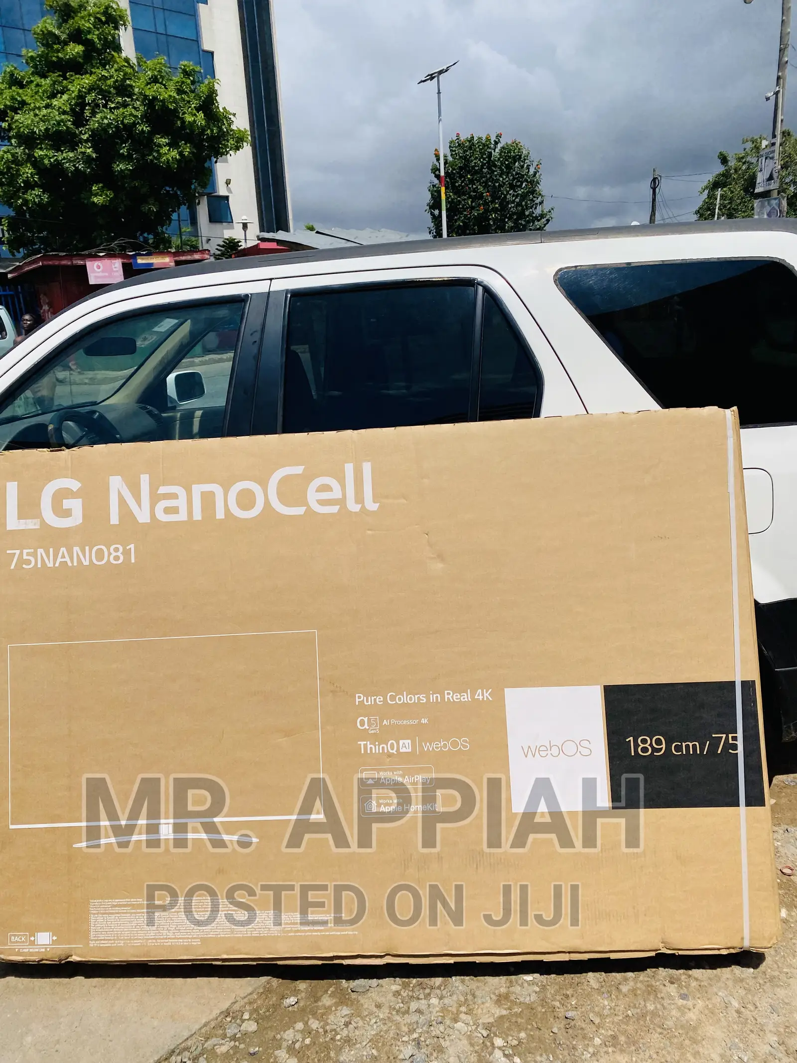 Sealed in Box  LG 75 Inch Nanocell HD Smart Tv 75NANO81.