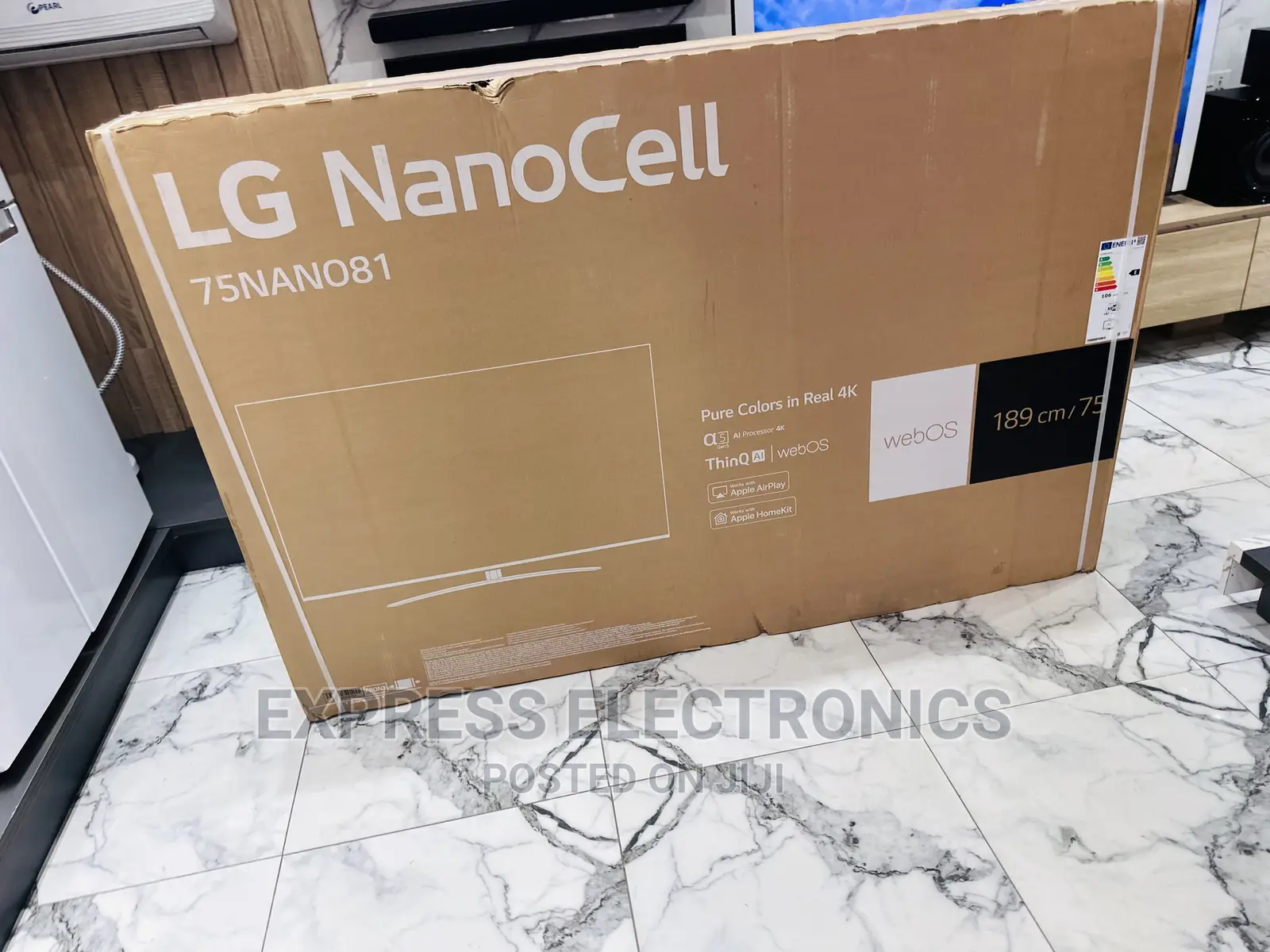 New Slim Lg UHD Smart Nanocell 75”Nano81