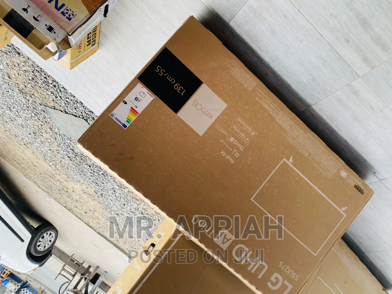 New Lg 55 Inch Uhd Smart Led Tv(55uq7500)Black