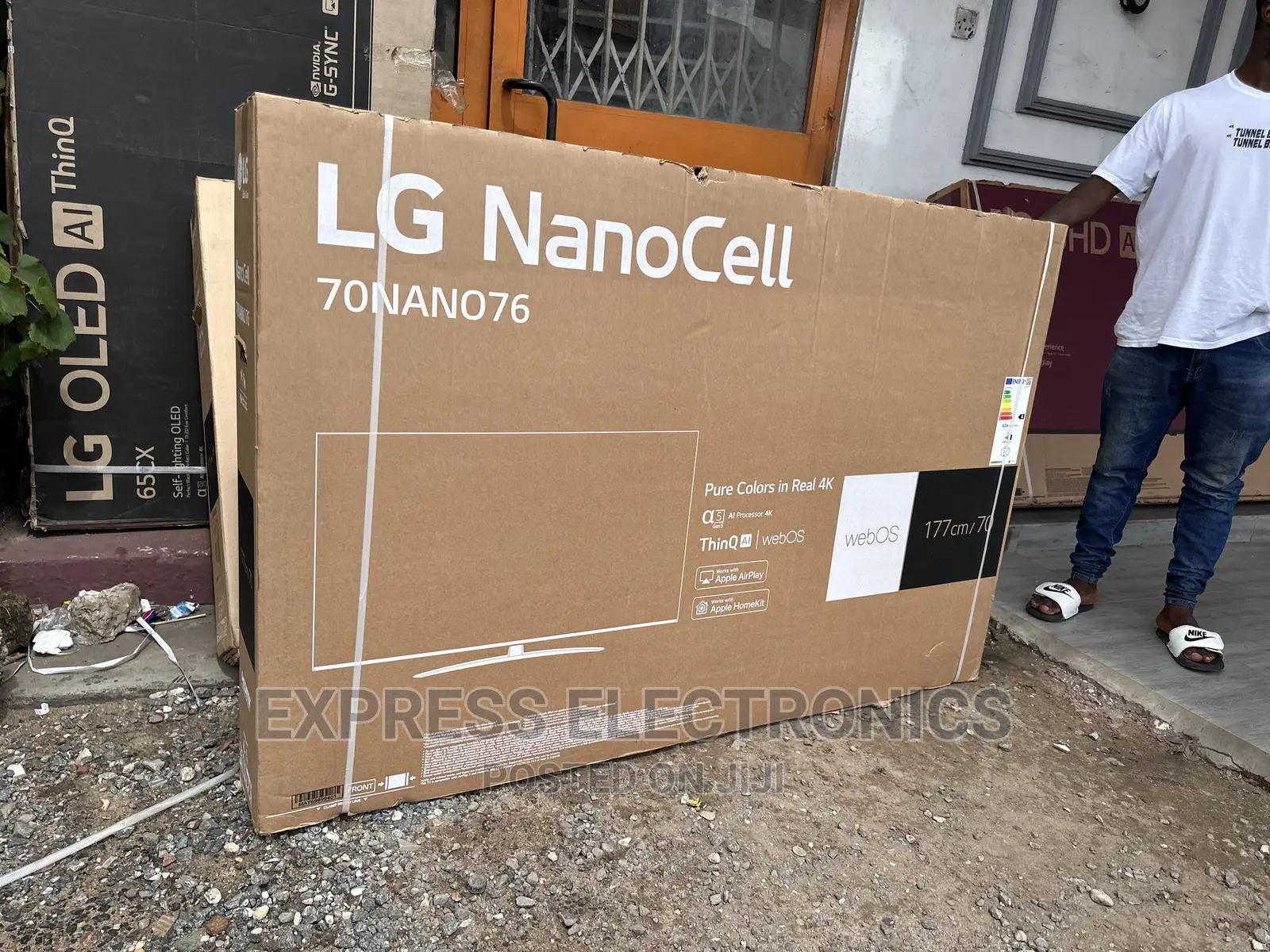 High Purchase Price Lg UHD Smart 70”Nano81 Tv 