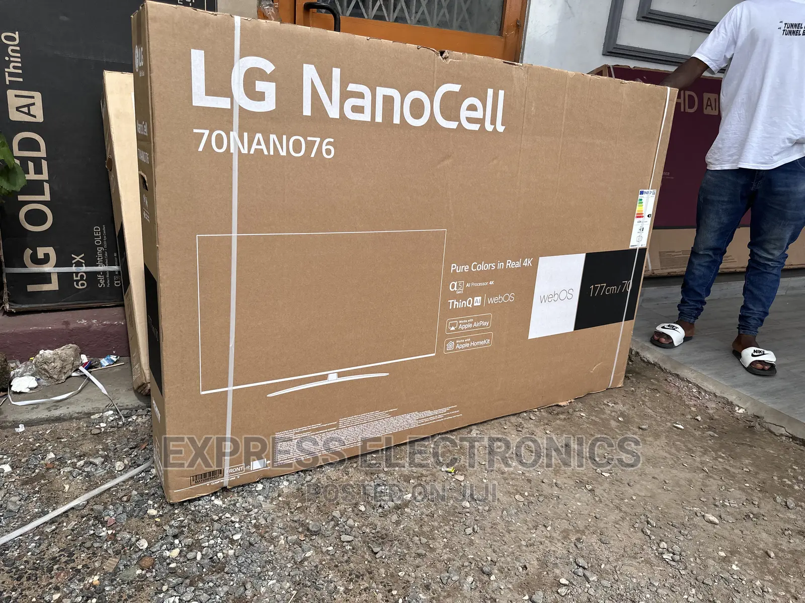High Purchase Price Lg UHD Smart 70”Nano81 Tv 
