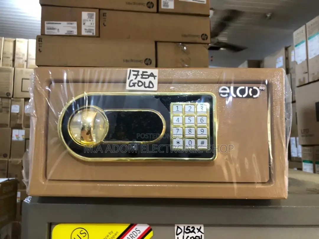 High Quality Money Saving Box(Black and Gold)17EA 