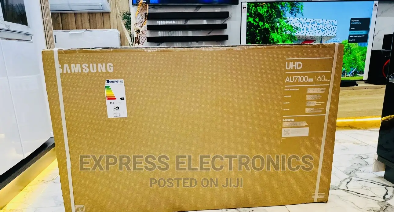Look  Very Nice Samsung UHD Smart 60”Au7172 Tv 