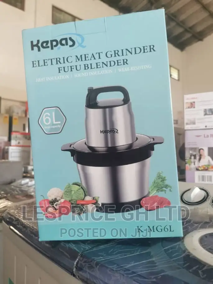 Stainless Steel ~ Electric Fufu Blender