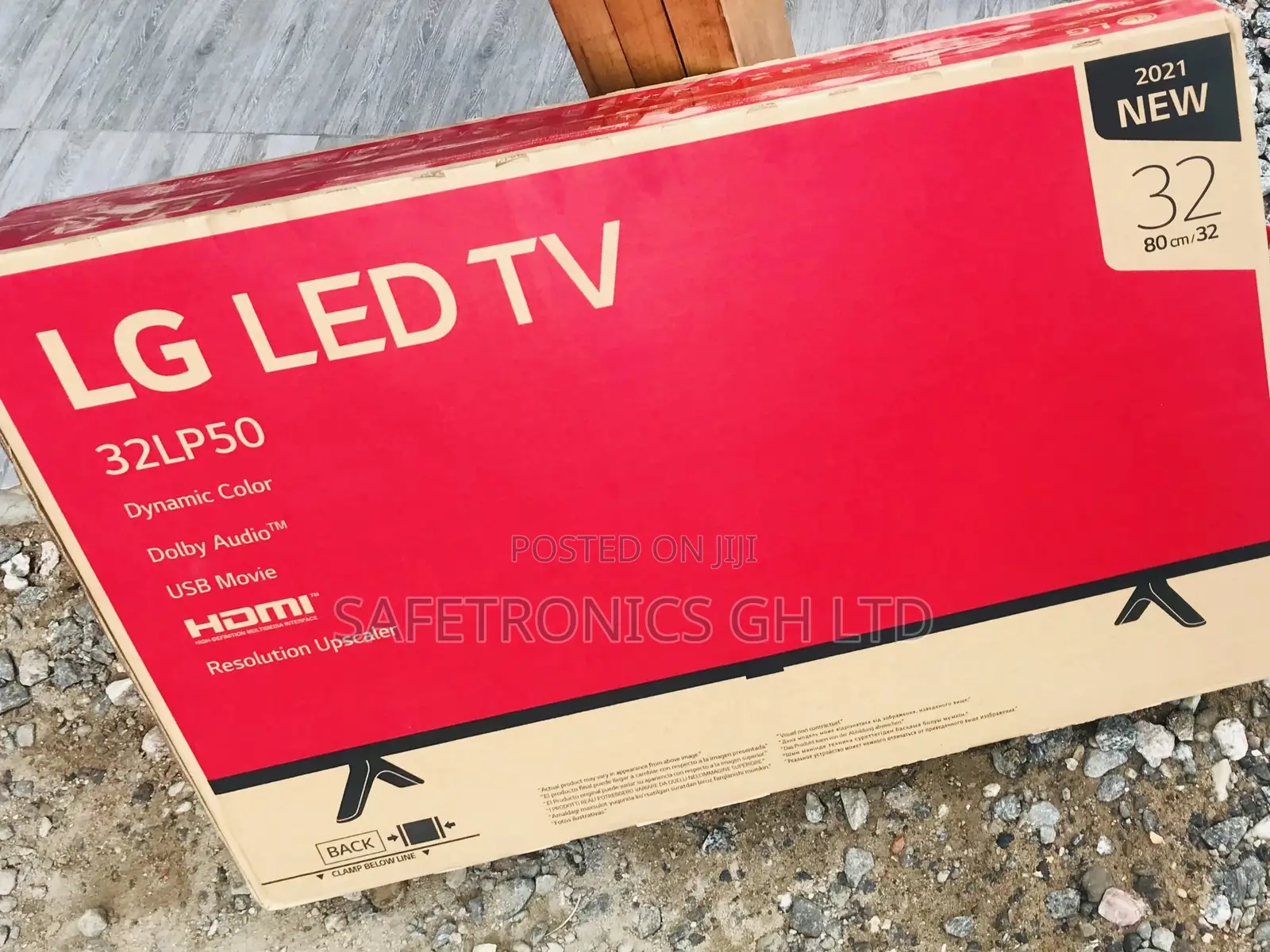 LP50 32 Inches Glossy LED LG Smart Crystal Tv