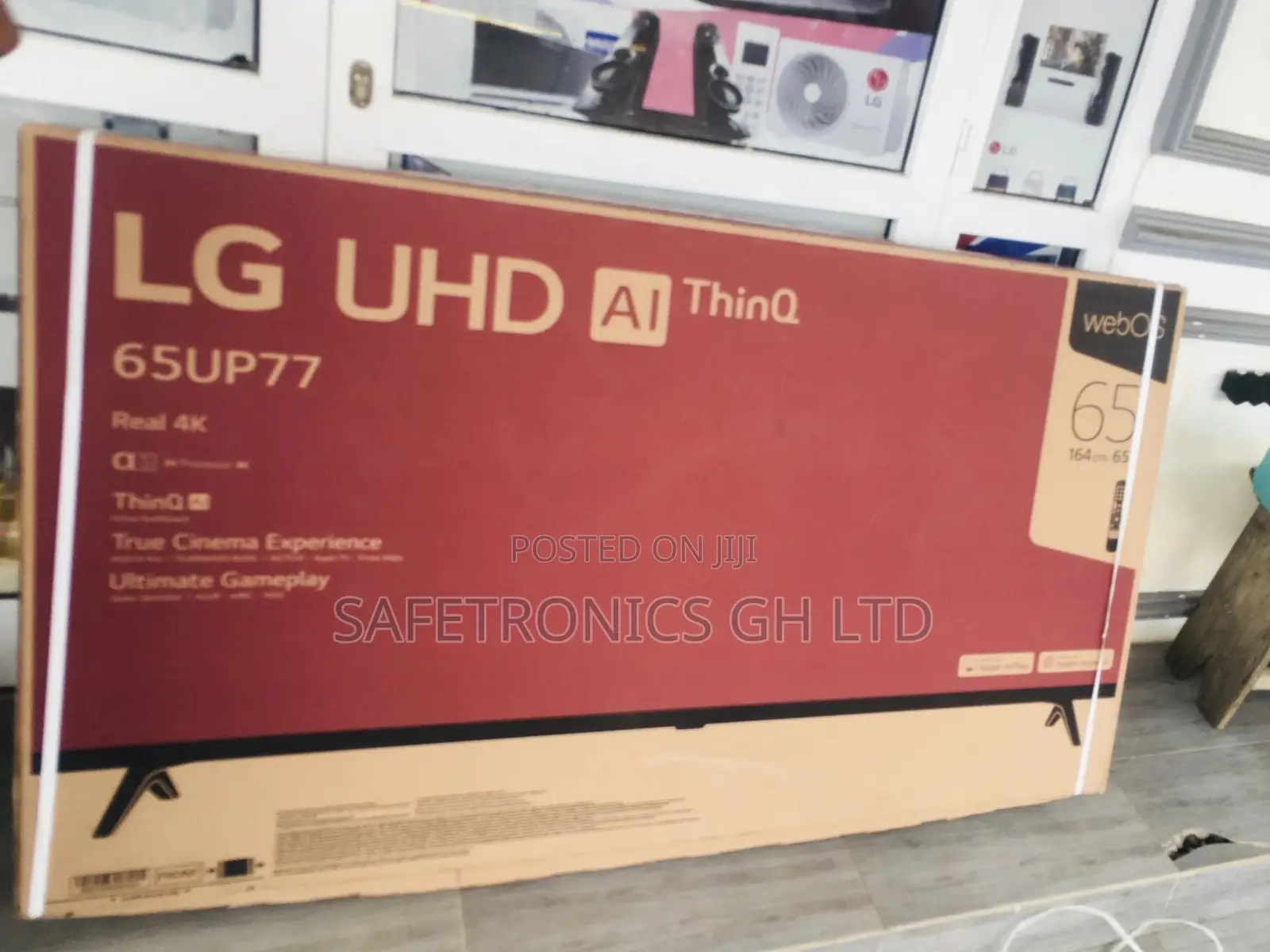 Great Lg UP77 65 Inches Glossy LED Smart UHD Tv 