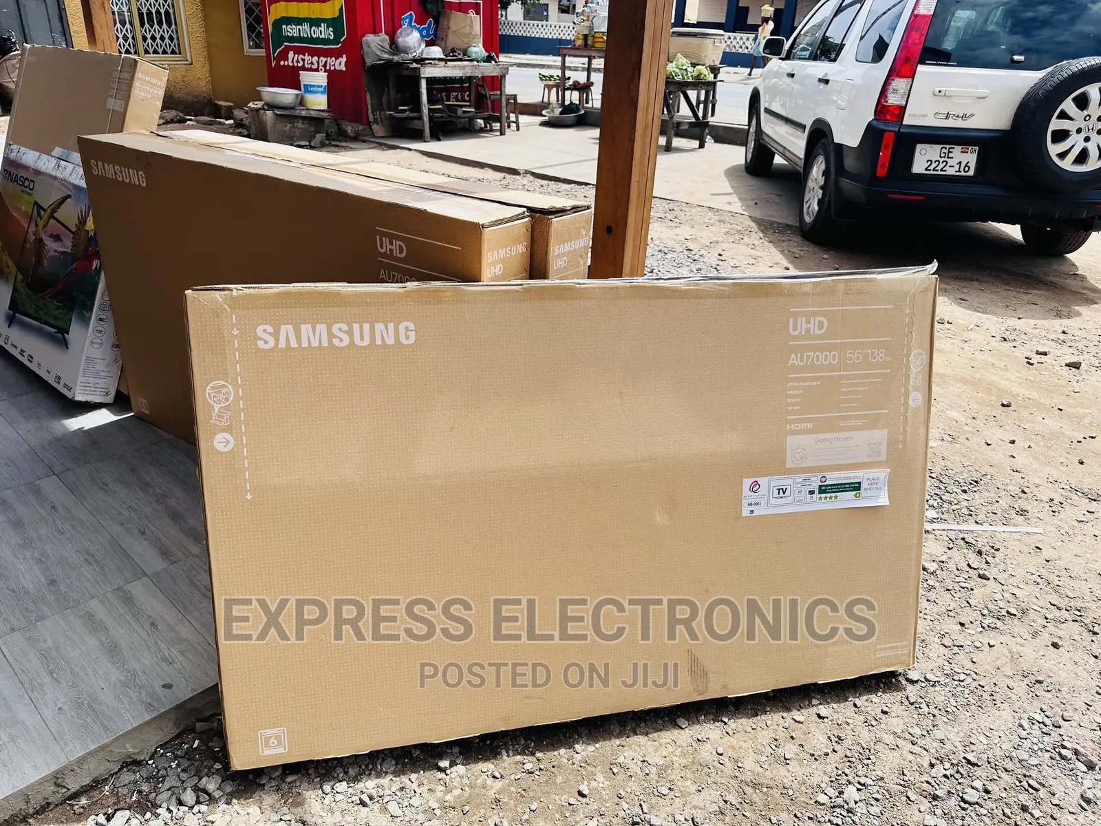 Stay Connected With Smart Samsung 55”Bu8000 UHD Glossy