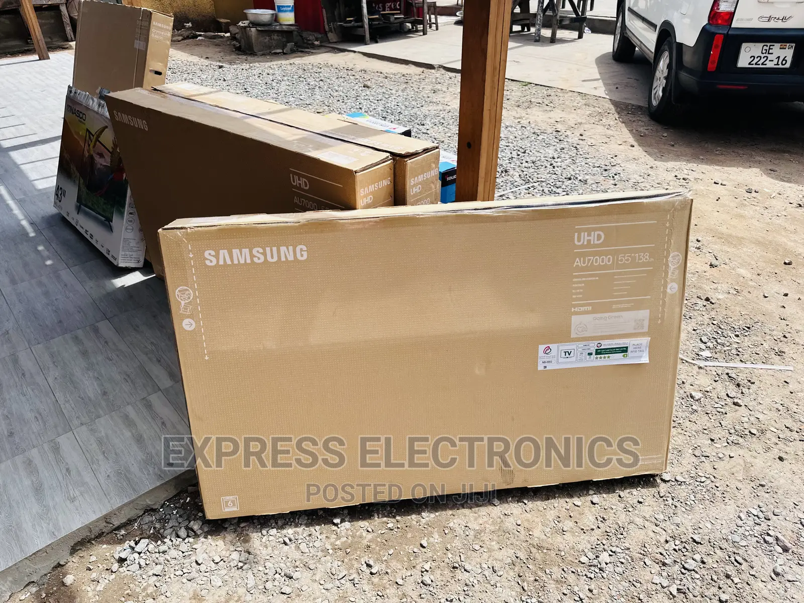 Elevate Your Entertainment Samsung UHD Smart 55”Bu8000