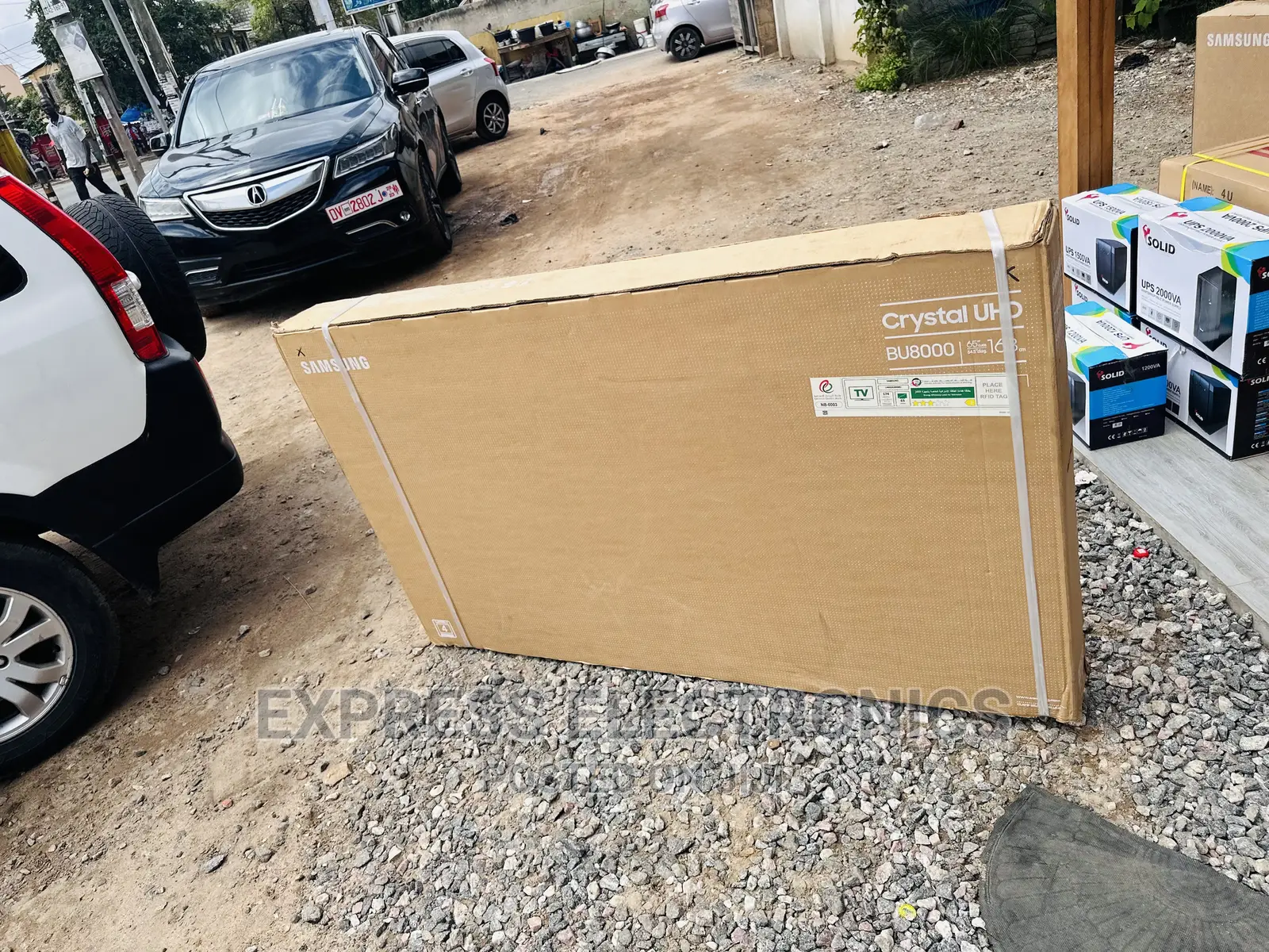 High Definition Display Slim UHD Smart Samsung 55”Au7000