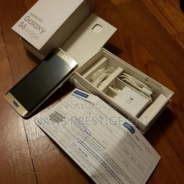 New Samsung Galaxy S6 edge 64 GB Gold