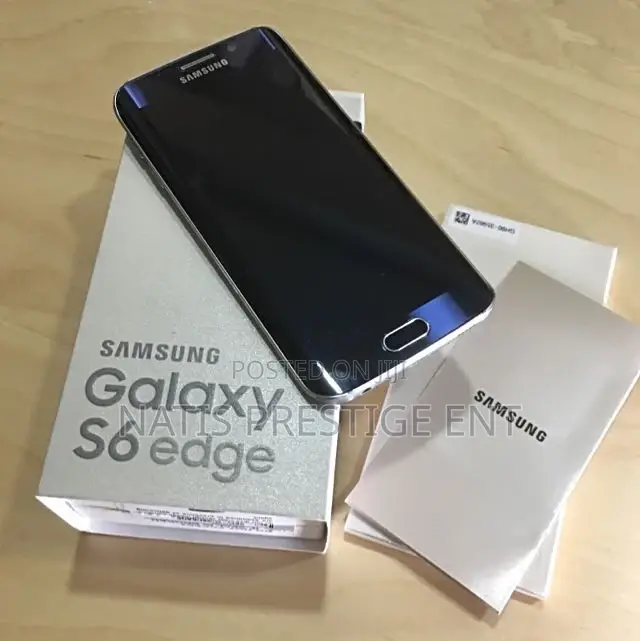 New Samsung Galaxy S6 edge 32 GB Black