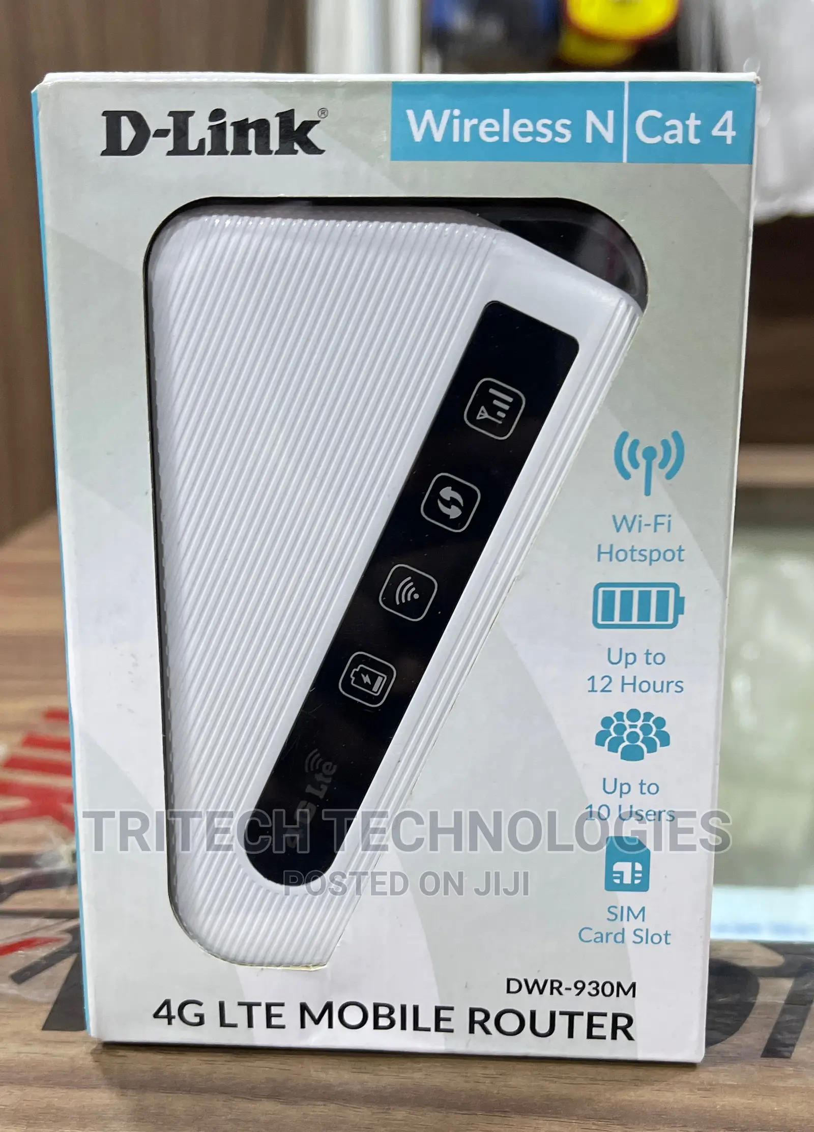 D-Link 4G Pocket Mifi Router DWR-930m