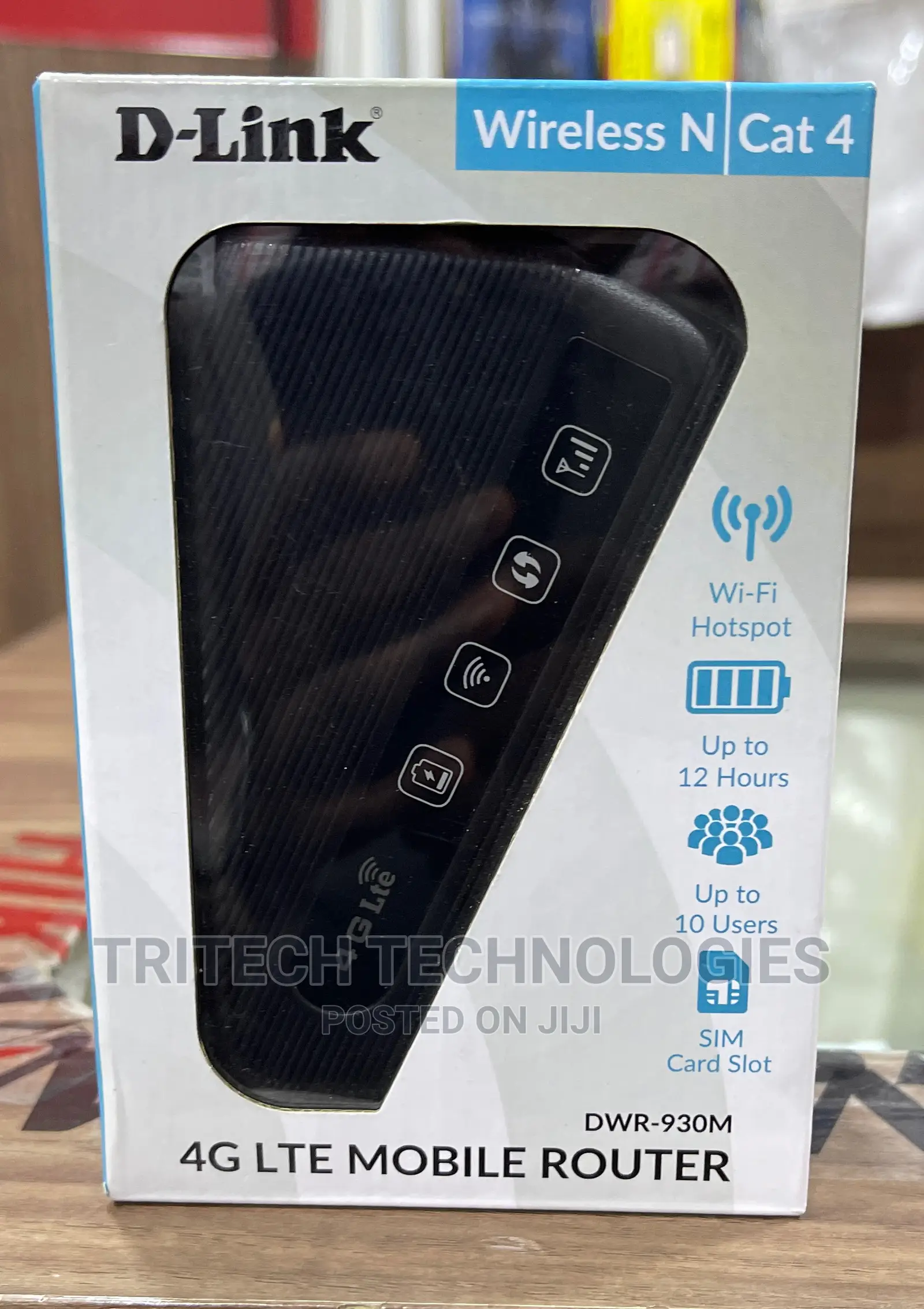 D-Link 4G Pocket Mifi Router DWR-930m