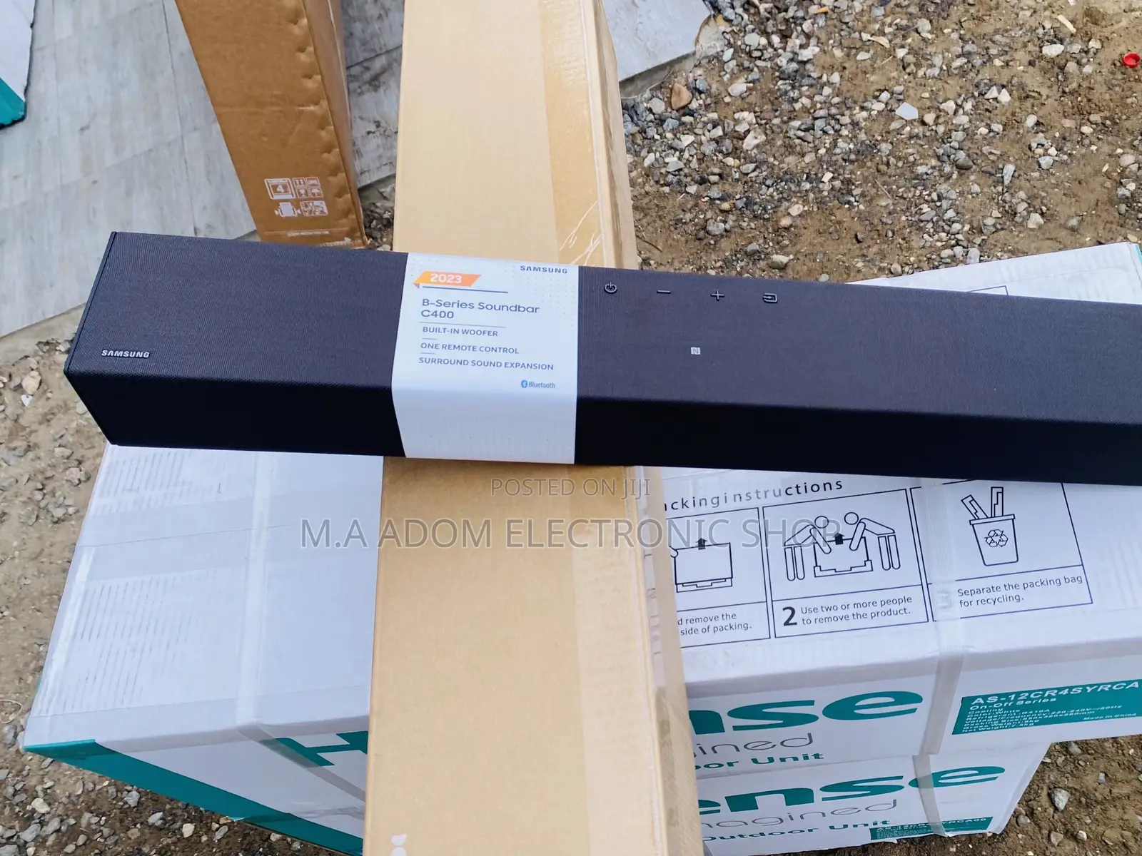 Durable and Affordable Samsung HW-C400 Sound Bar System 