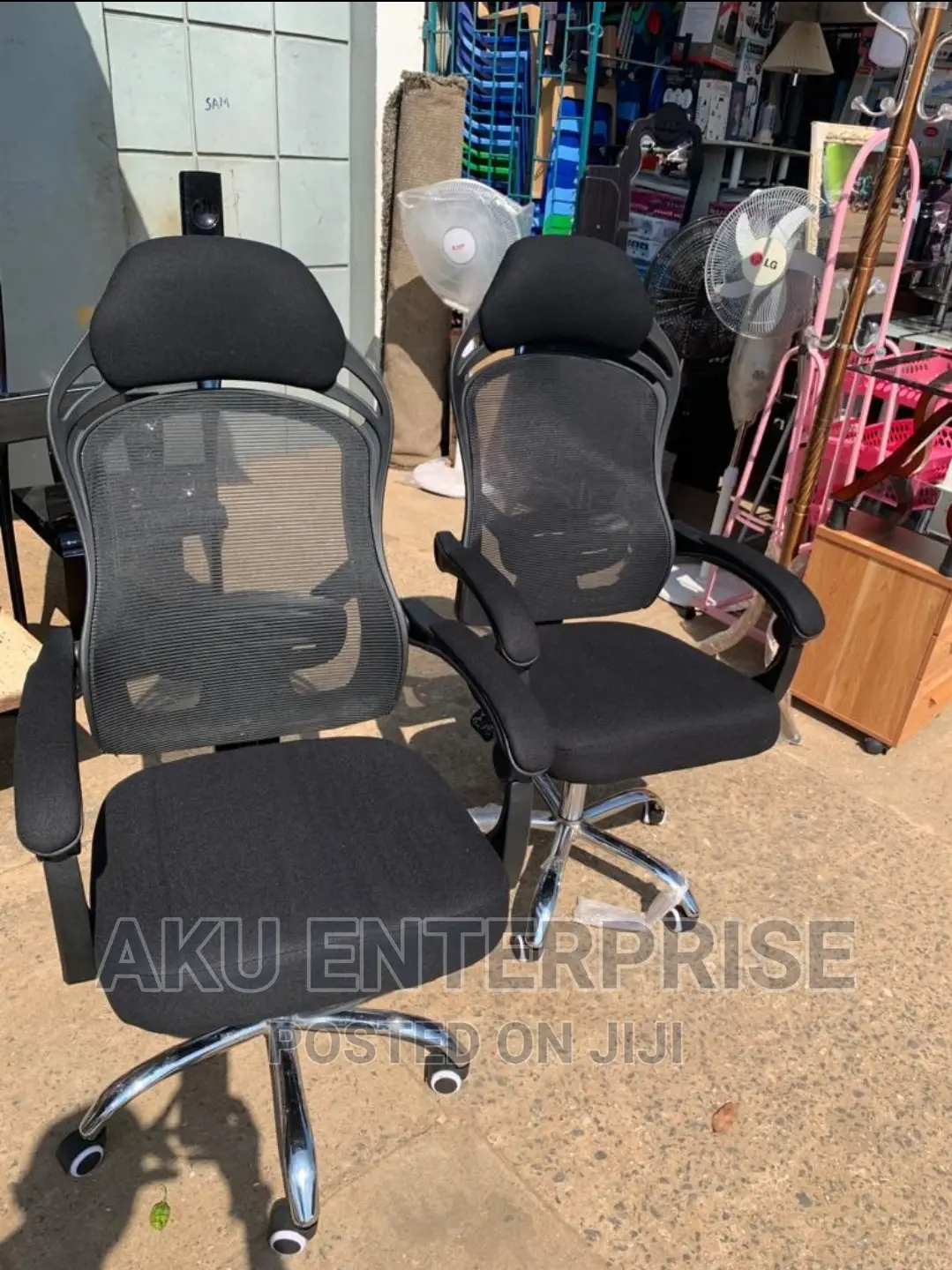 High Back Office, Computer Swevil Chair Adjustable Back