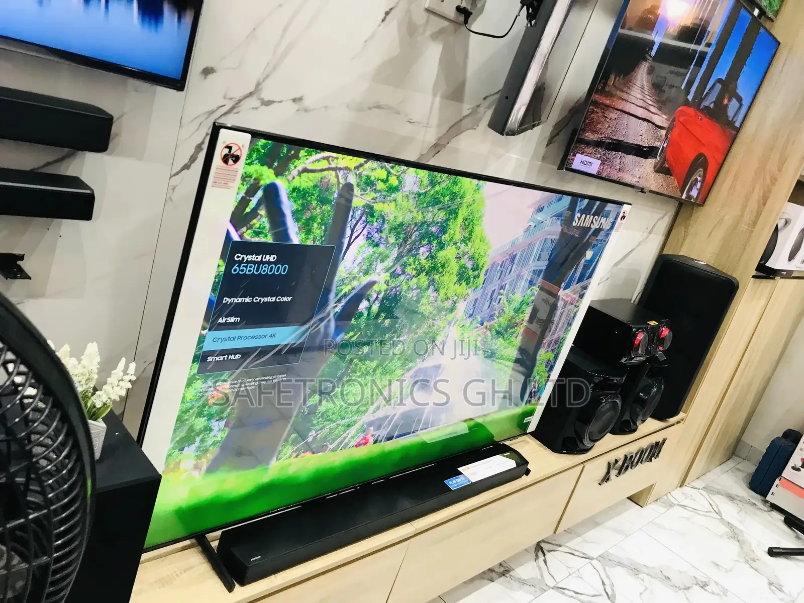 Quality BU80 Samsung UHD Crystal 65 Inches Glossy LED