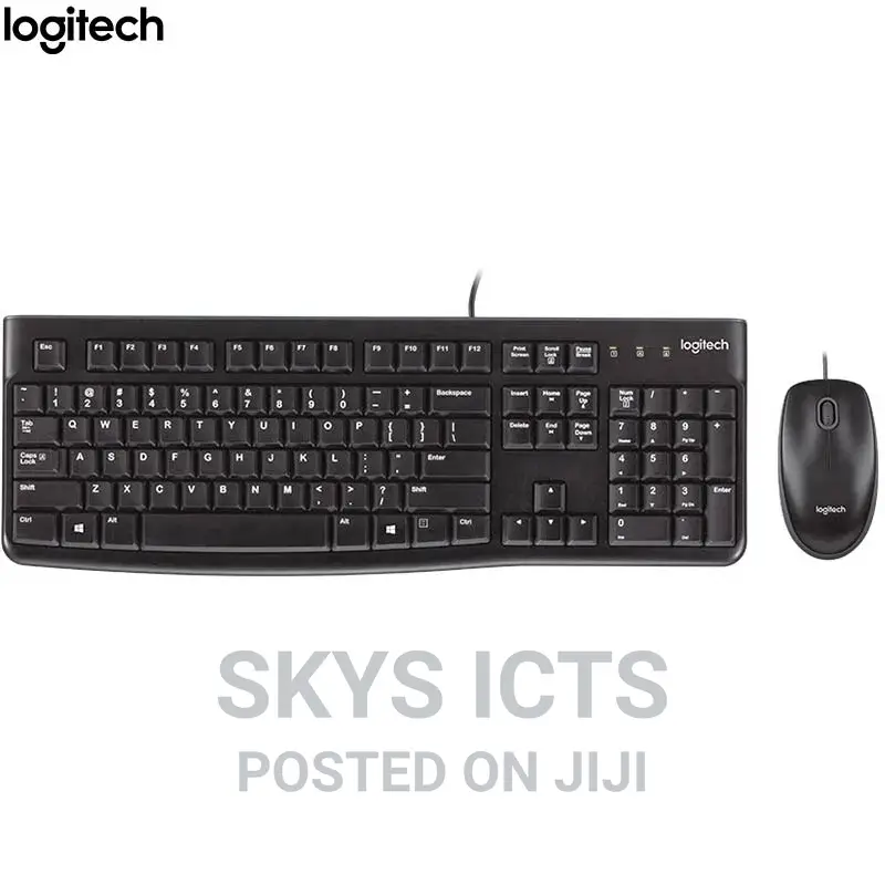 Logitech MK120 Wired Keyboard and Mouse
