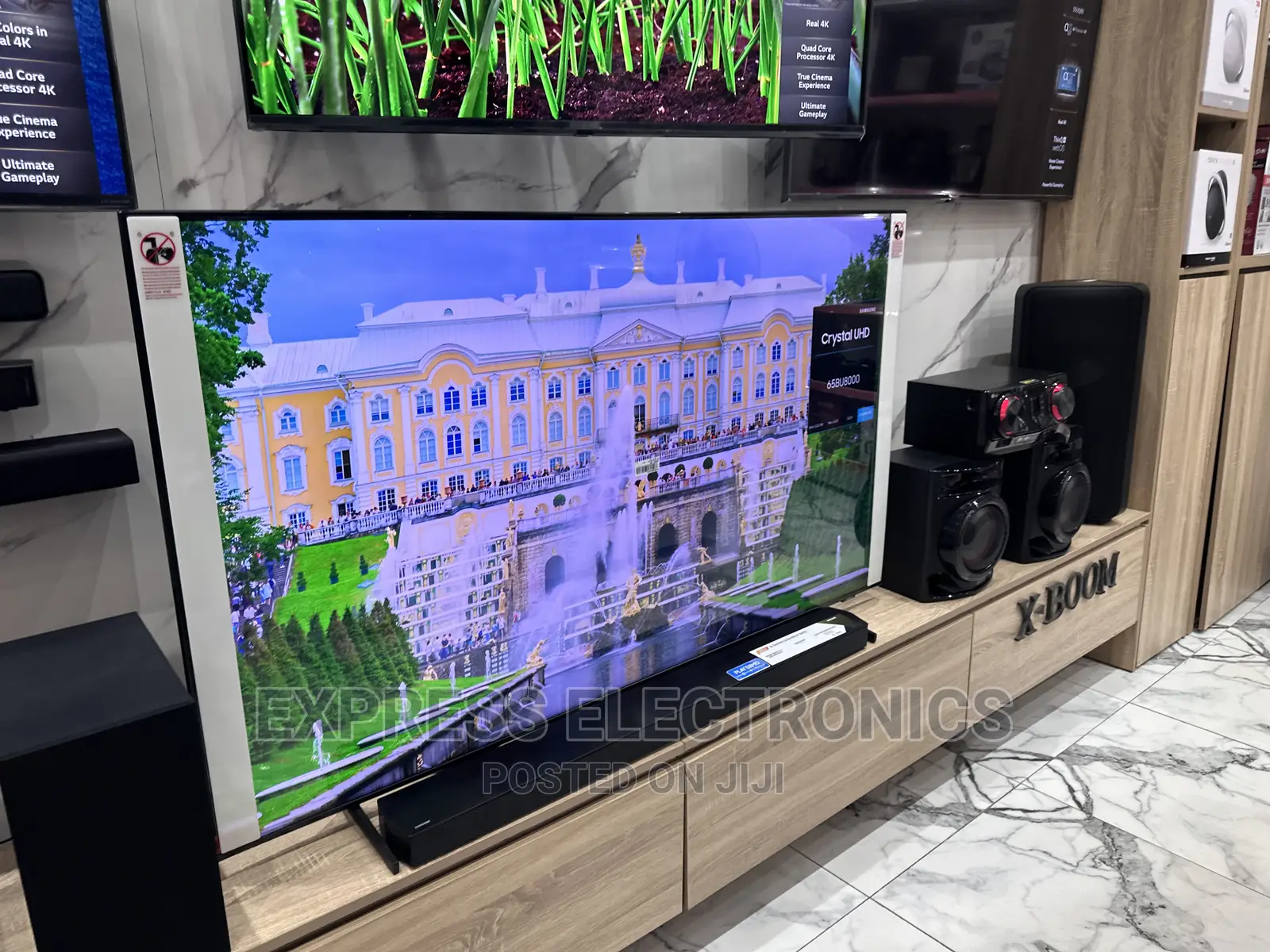 Get More From Samsung UHD Smart Tv 75”Cu7172