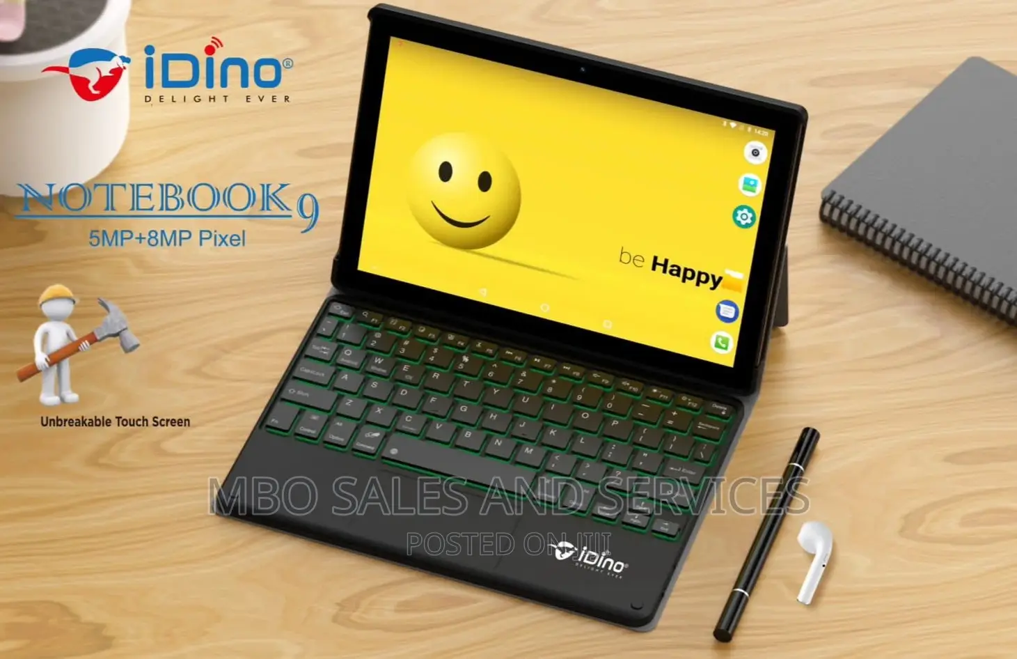 New Idino Notebook 9 512 GB Gray