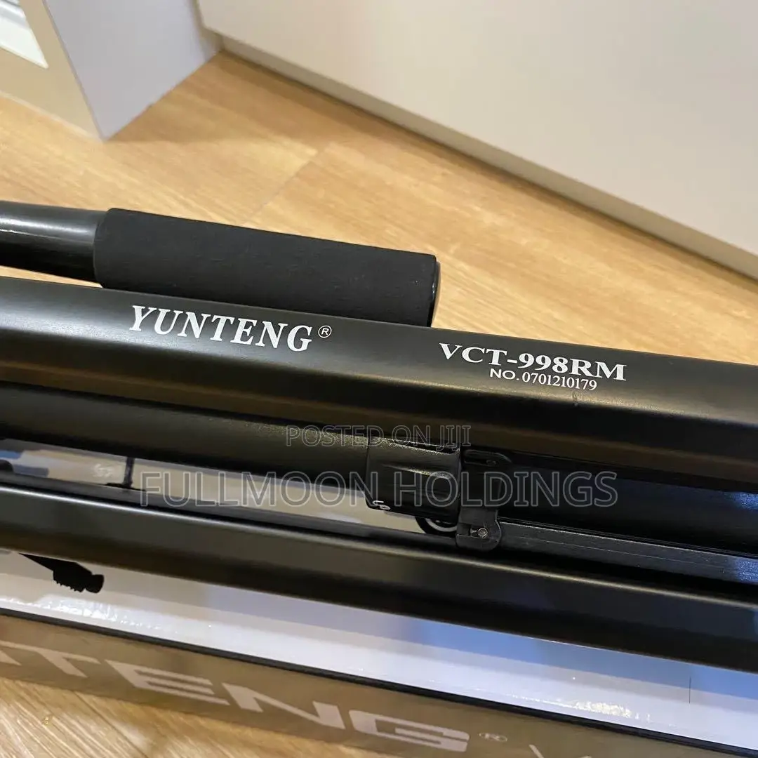 Yunteng VCT 880 Heavy Duty Tripod Camera Stand With Fluid H
