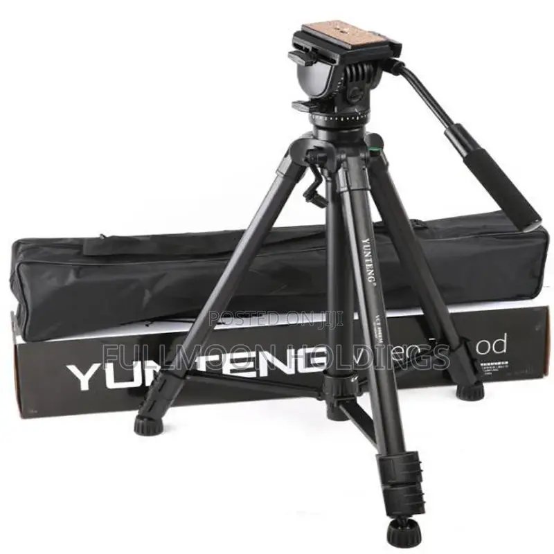 Yunteng VCT 880 Heavy Duty Tripod Camera Stand With Fluid H