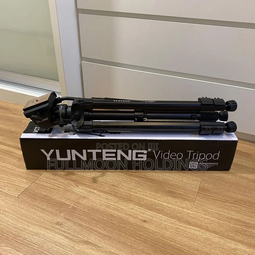 Yunteng VCT 880 Heavy Duty Tripod Camera Stand With Fluid H