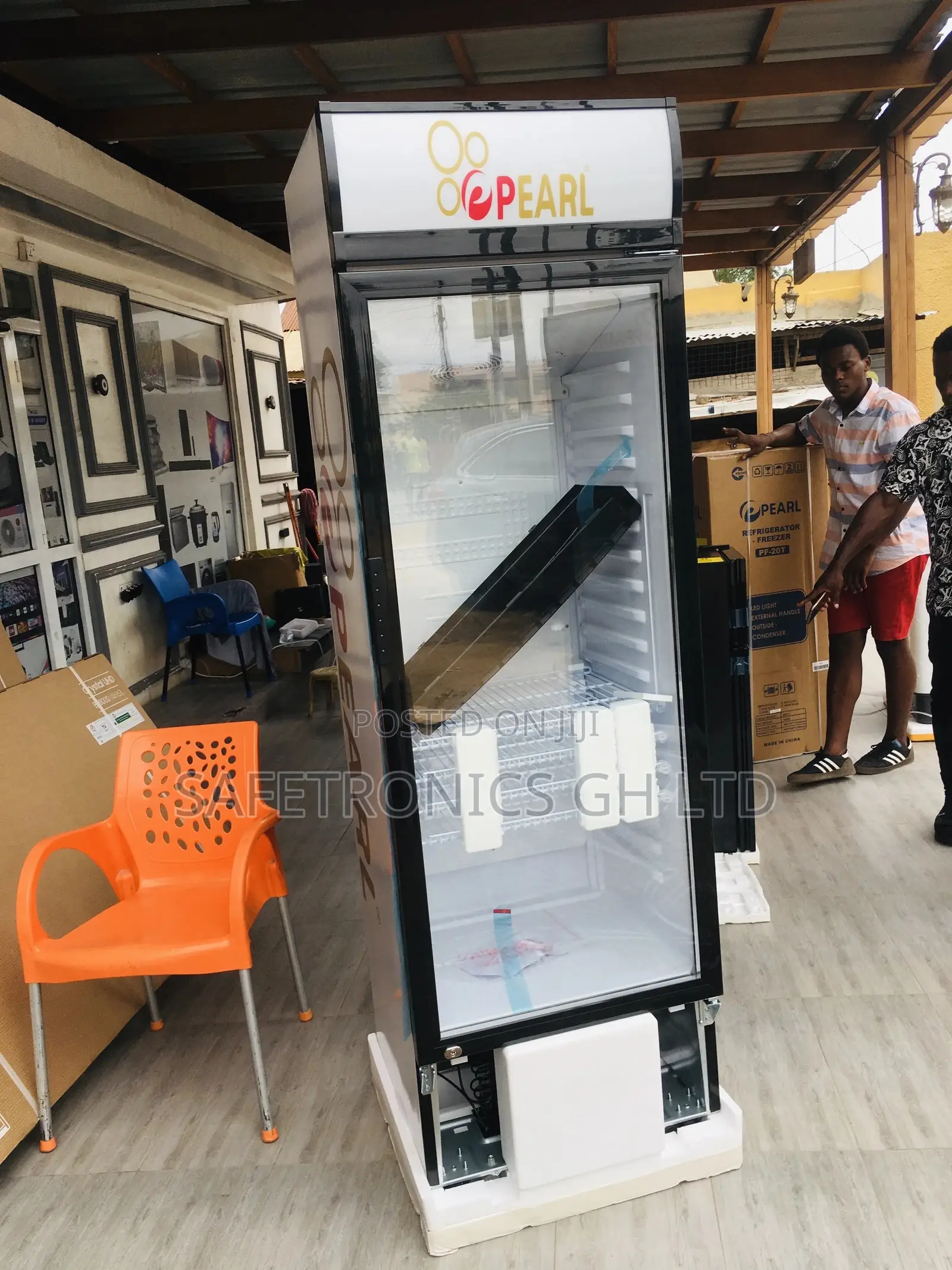 Display Pearl Showcase Singledoor PVC-424 Fridge