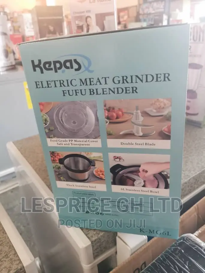 Thick Stainless Steel ~Kepas 6L Fufu Blender