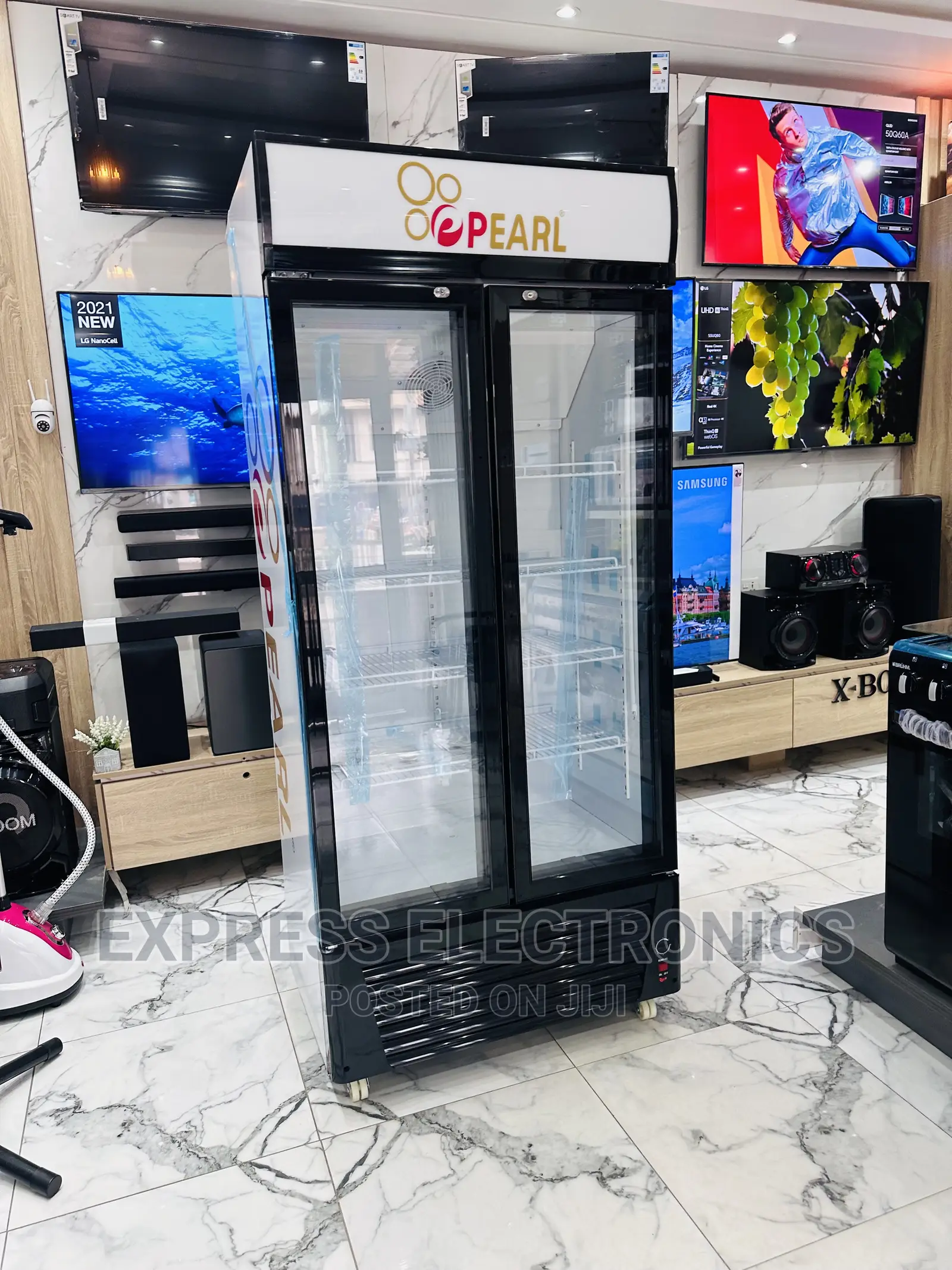 Call and Order for Pearldisplay Fridge Doubledoor PVC 622-2b