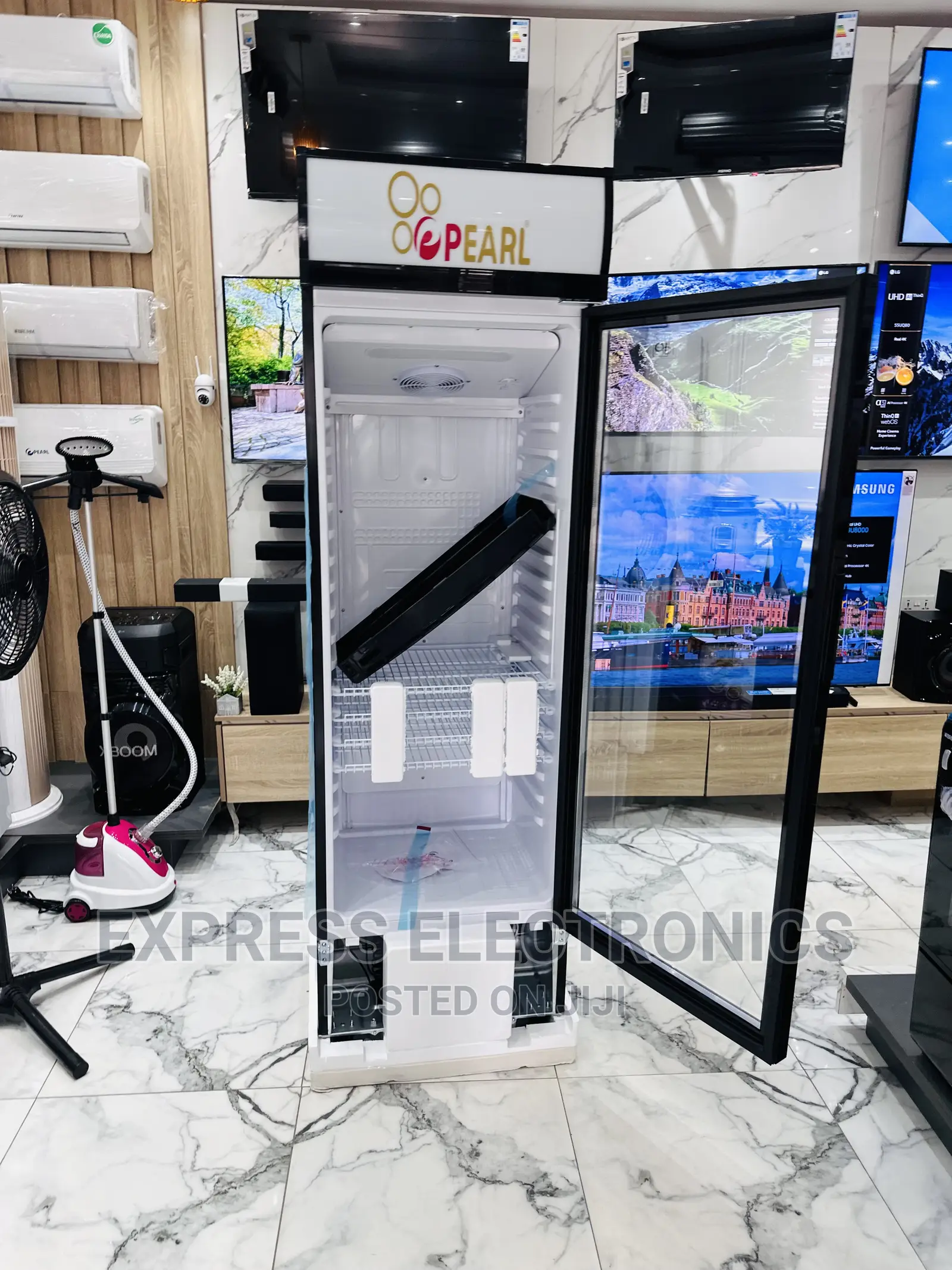 Chill and Fast Cooling Pearl PVC 424-2B.Display Fridge