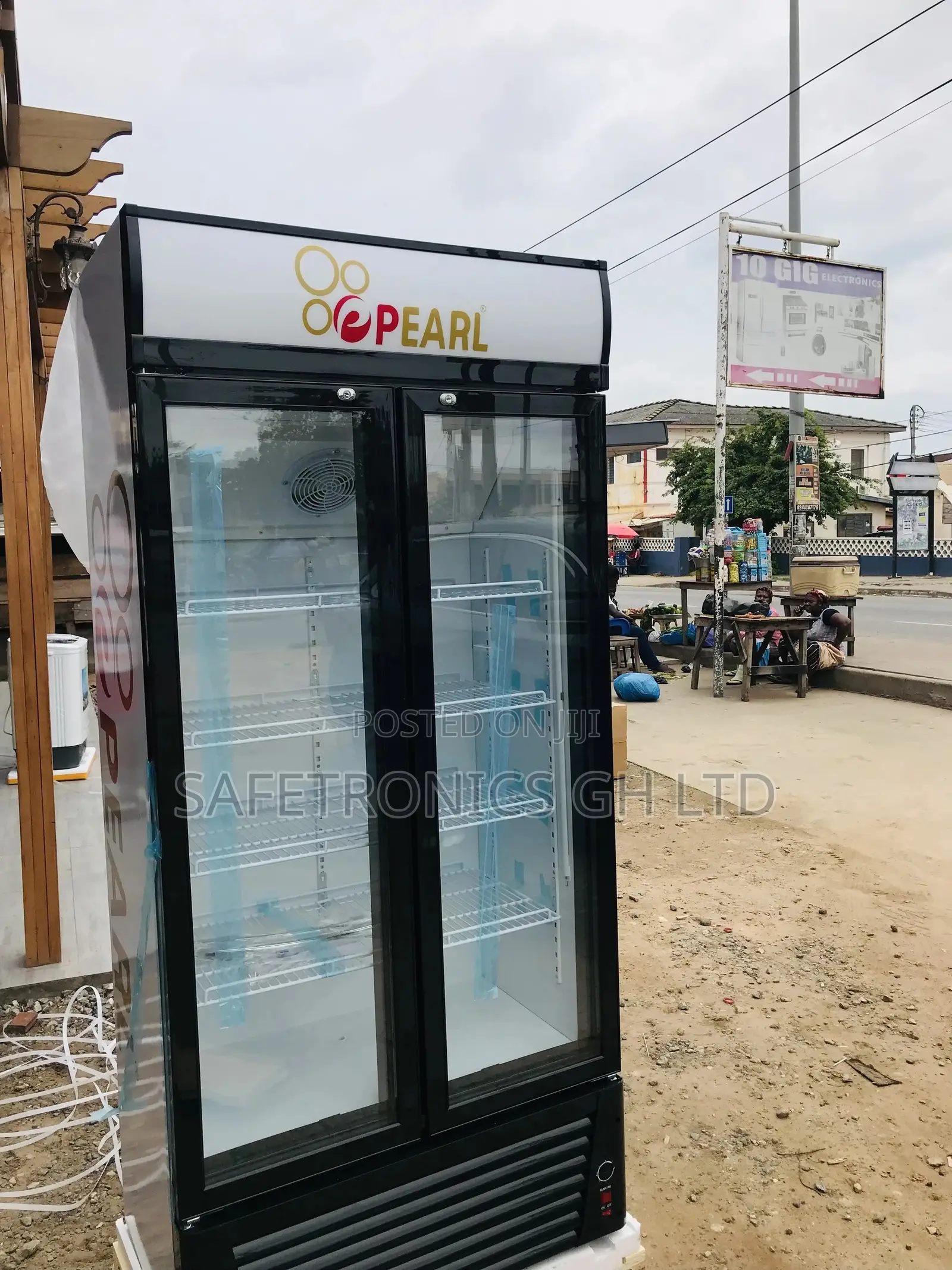 Doubledoor Pearl PVC-622 Display Showcase Fridge 