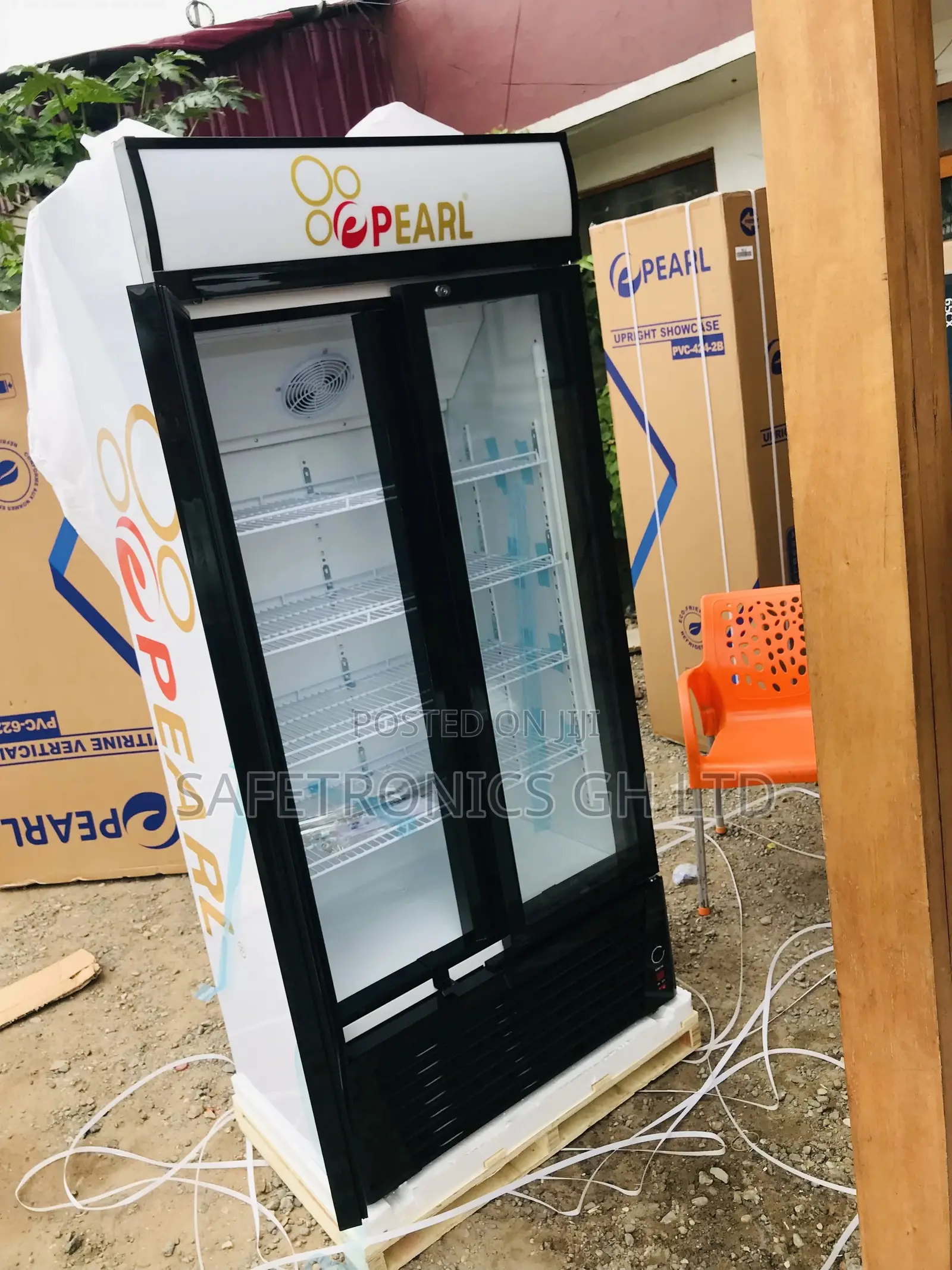 Glass Door Pearl Doubledoor Display PVC-622 Fridge 