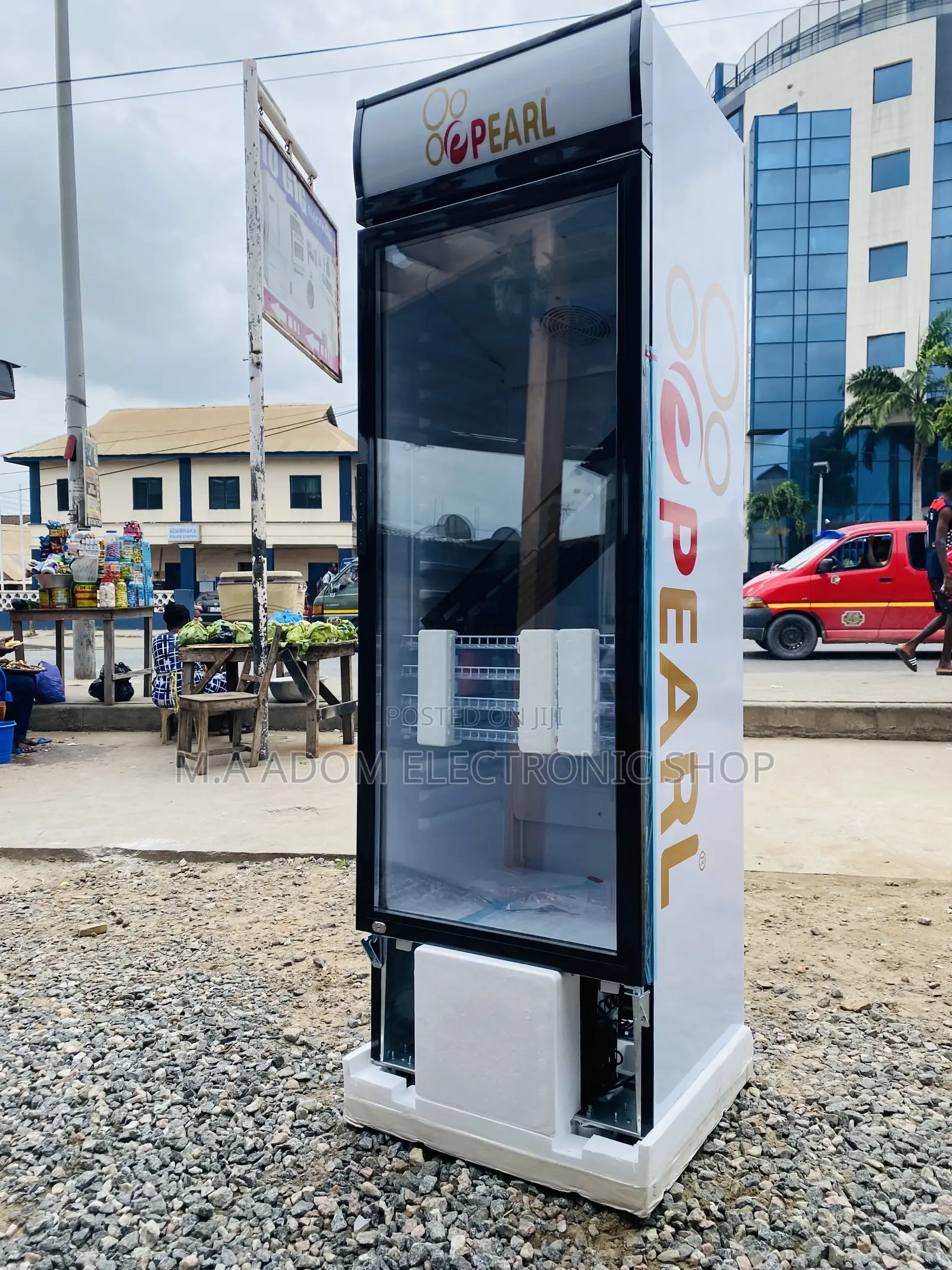 Energy Sufficient Pearl PVC 424-2b Display Refrigerator 