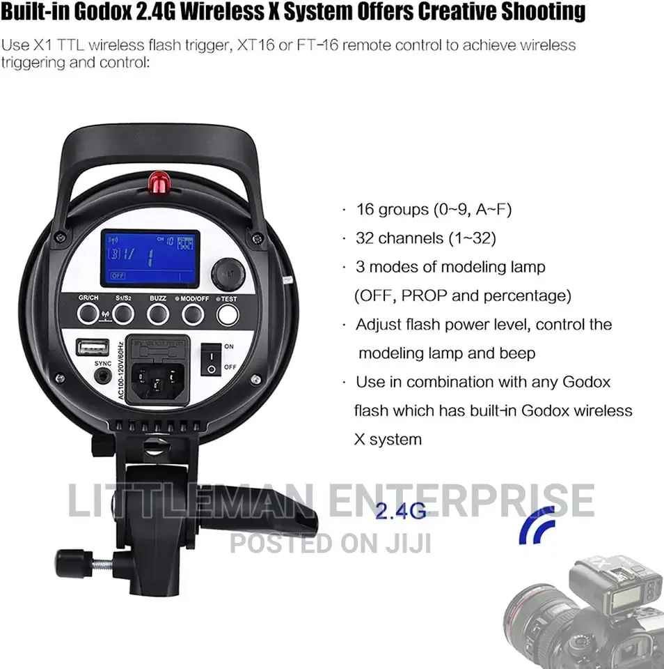 Godox Sk300ii Studio Flash Strobe Light