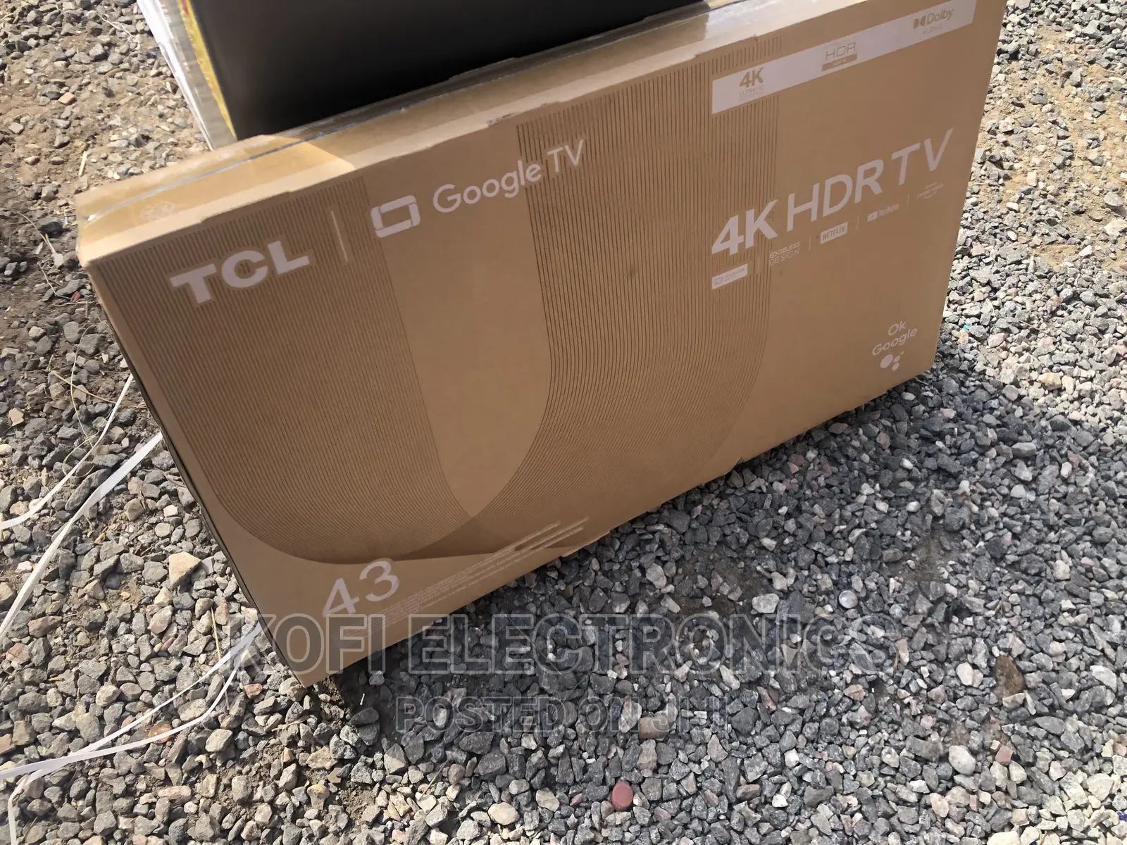 TCL 43P635(43 Inch) Ultra HD () LED Smart Google Tv