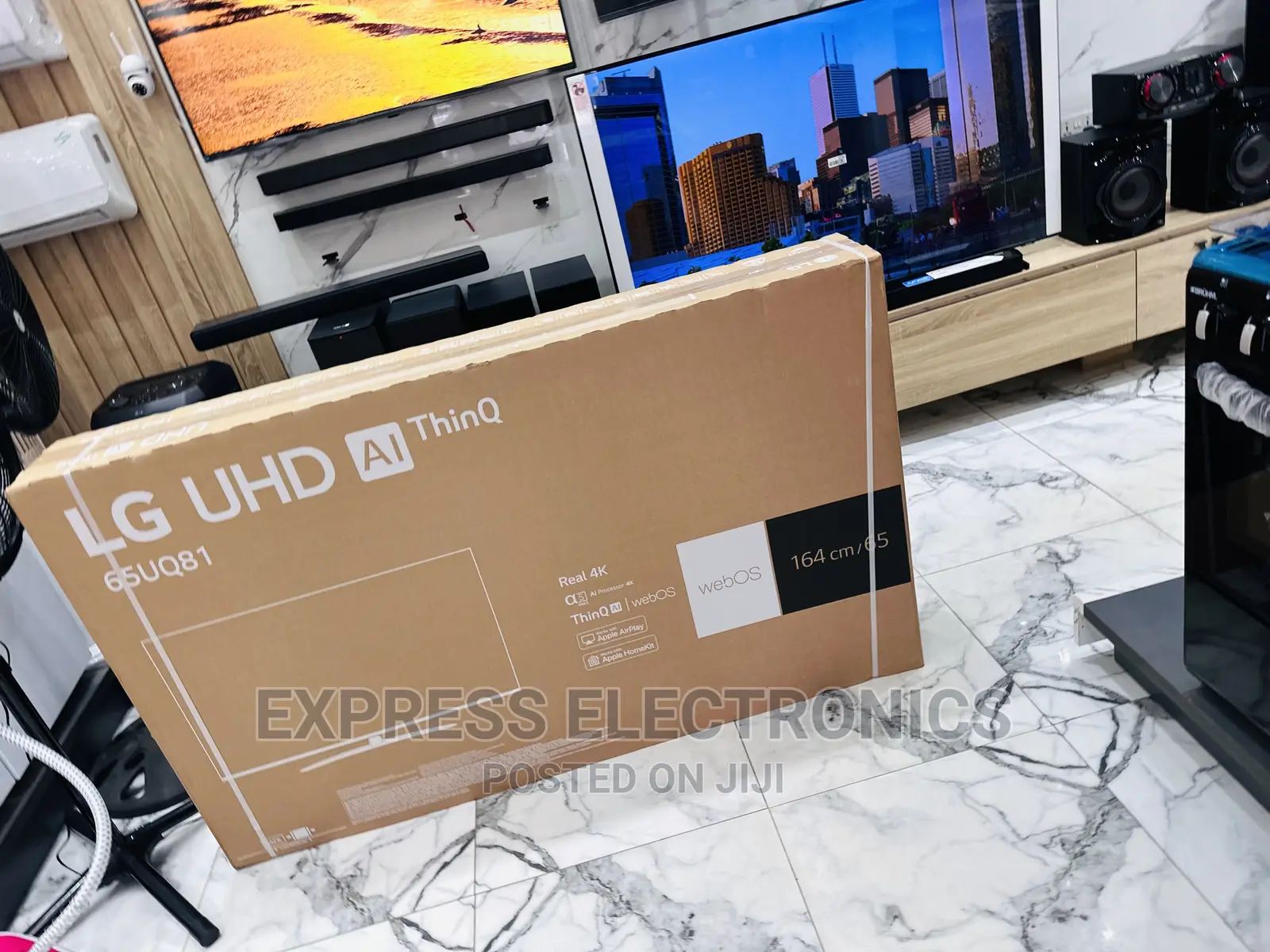 Look Very Stylish UHD Smart Glossy Lg Tv 65”Uq18