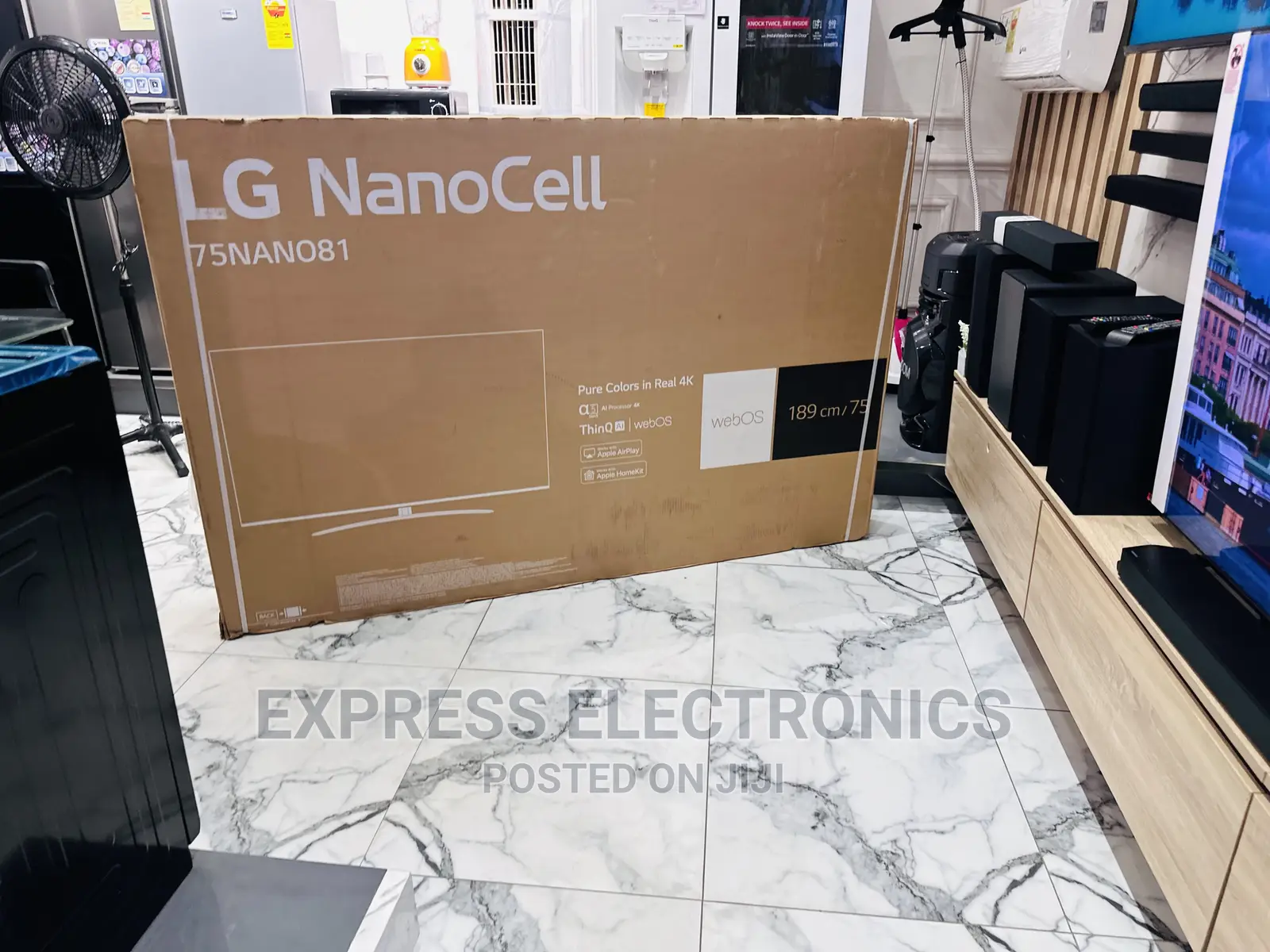 Range of Quantum Tv UHD Smart 75”Lg Nano81