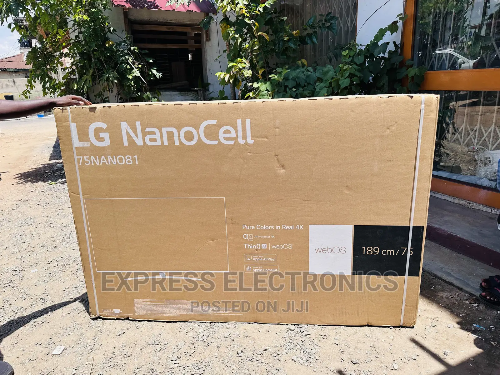 100%Pure Nanocell Technology LG UHD 75”Nano81