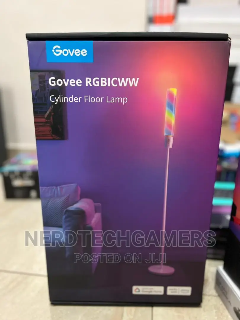 Govee RGBIC Cylinder Floor Lamp Bundle RGBIC Floor Lamp