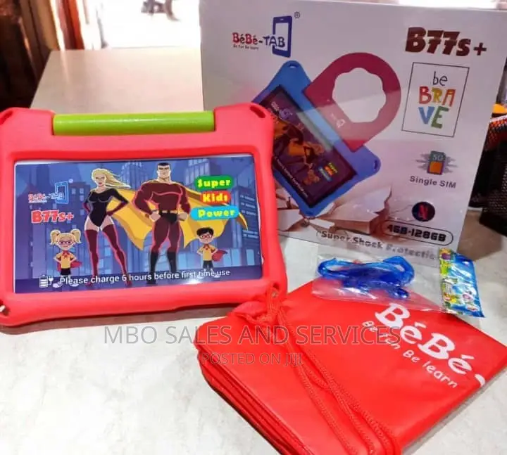 Bebe-Tab B77s Plus Android Kids Tablet – 7′′ – 128/4gb