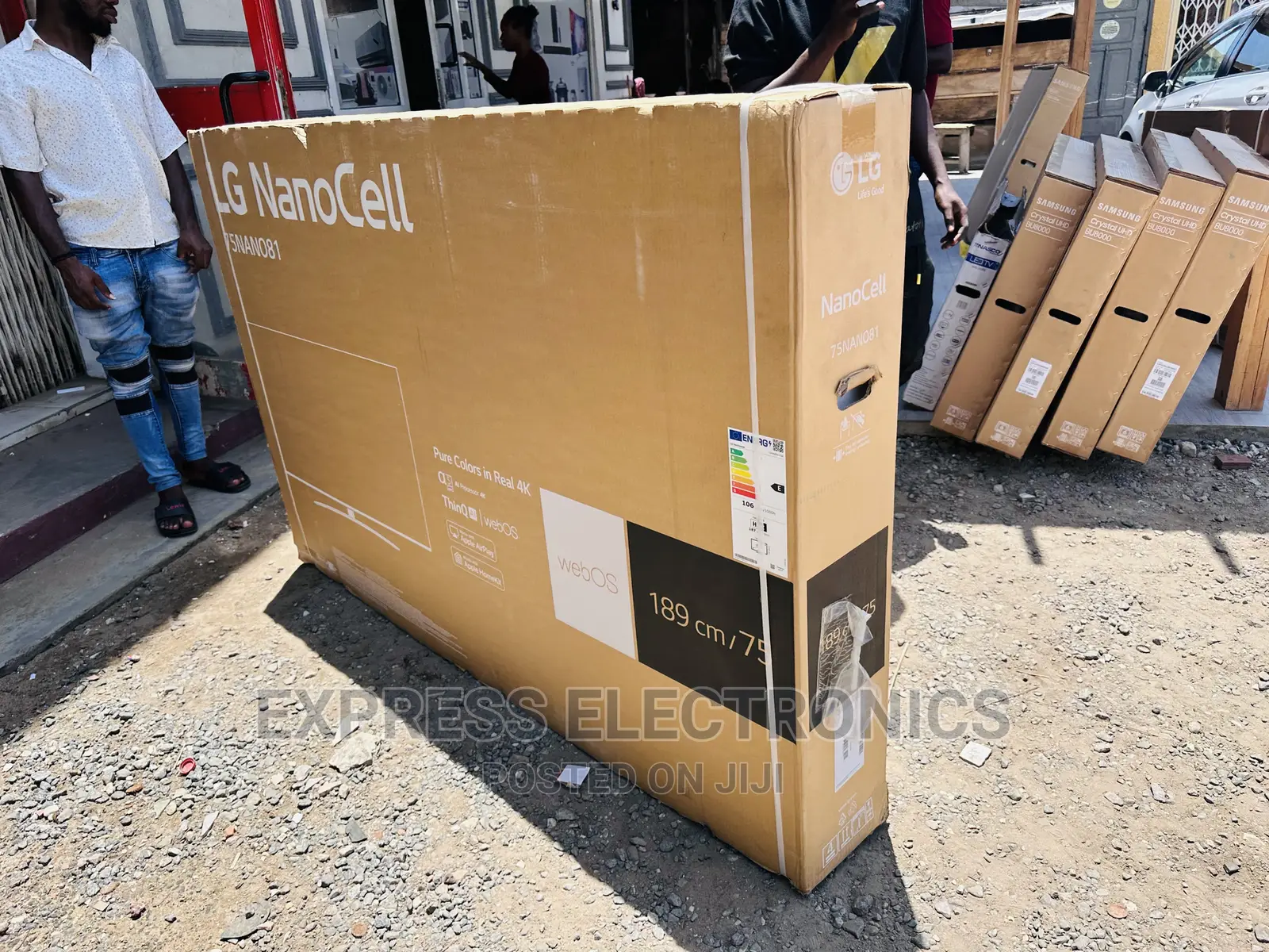 Highly Recommend Nanocell LG UHD Smart 75”Nano81 Tv