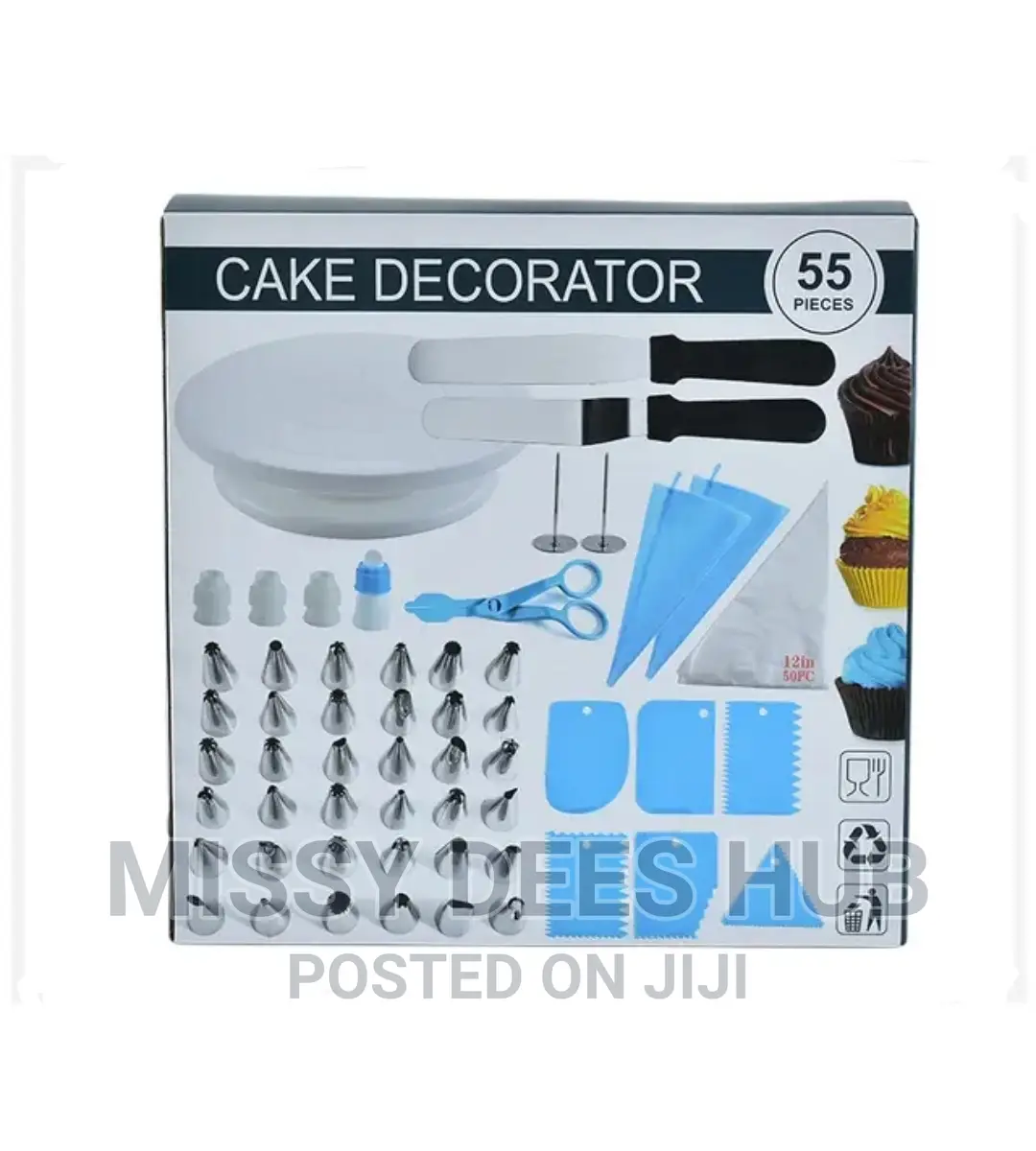 55pcs Cake Decorating Tools Set