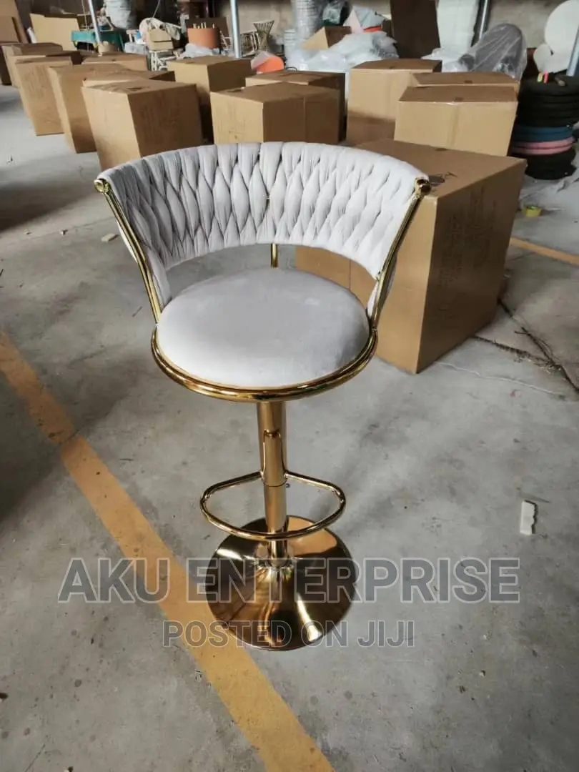 Luxury Bar Counter Office Saloon Studio Adjustable Chair