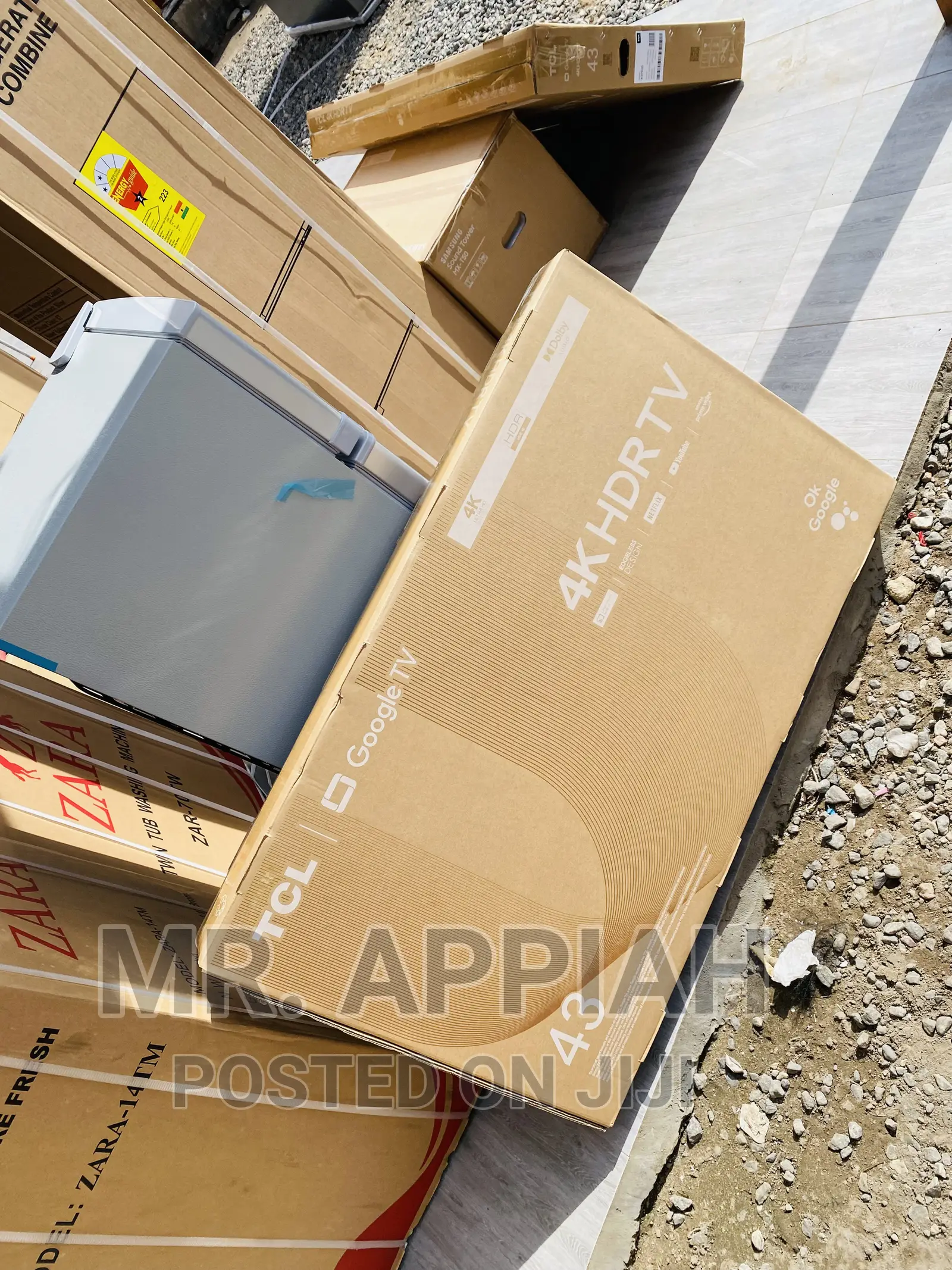 Extremely Quality TCL 43 Inch HDR Smart Tv(43S5400)Black