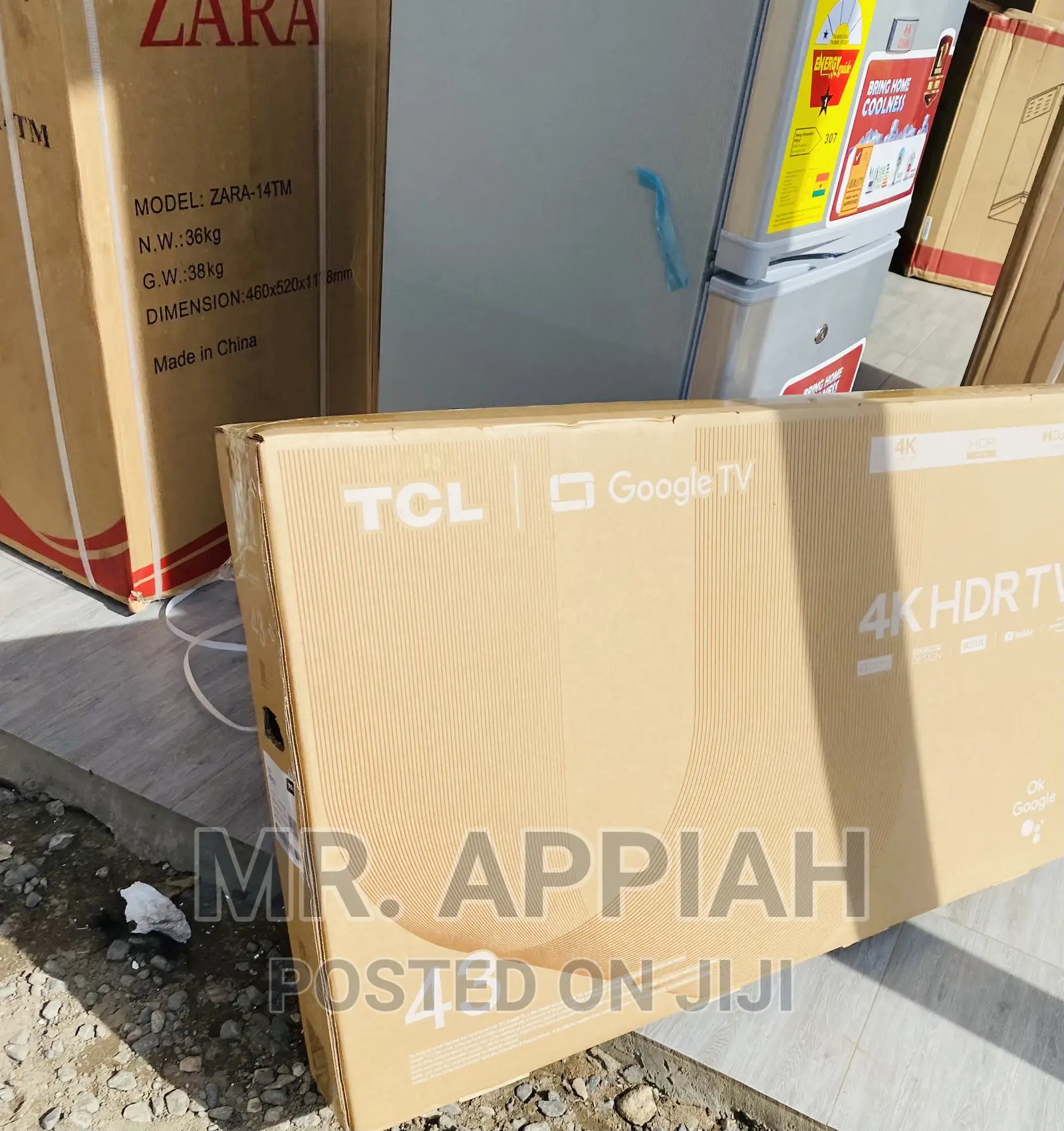 Brand New TCL 43p635 43 Inch Uhd Google Tv(Black)